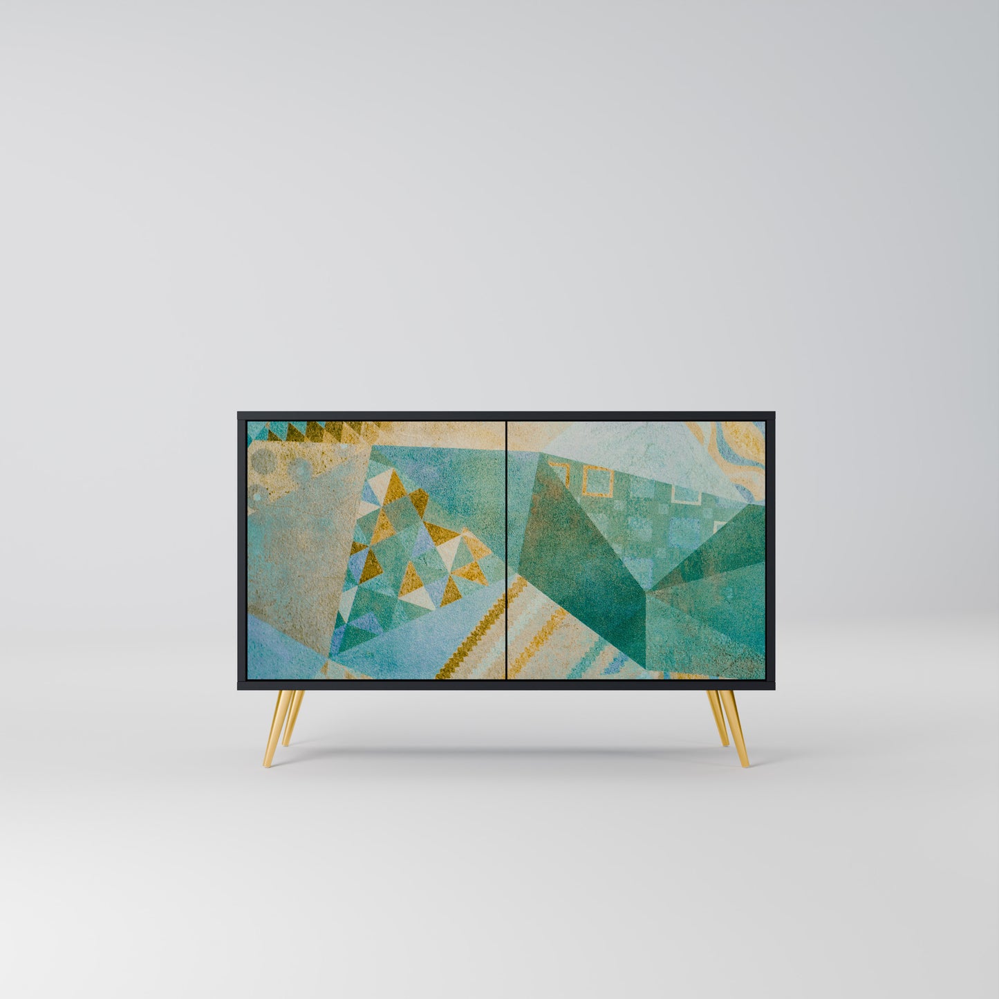 SPECTRUM SPLENDOR 2-dörrars skänk i svart finish