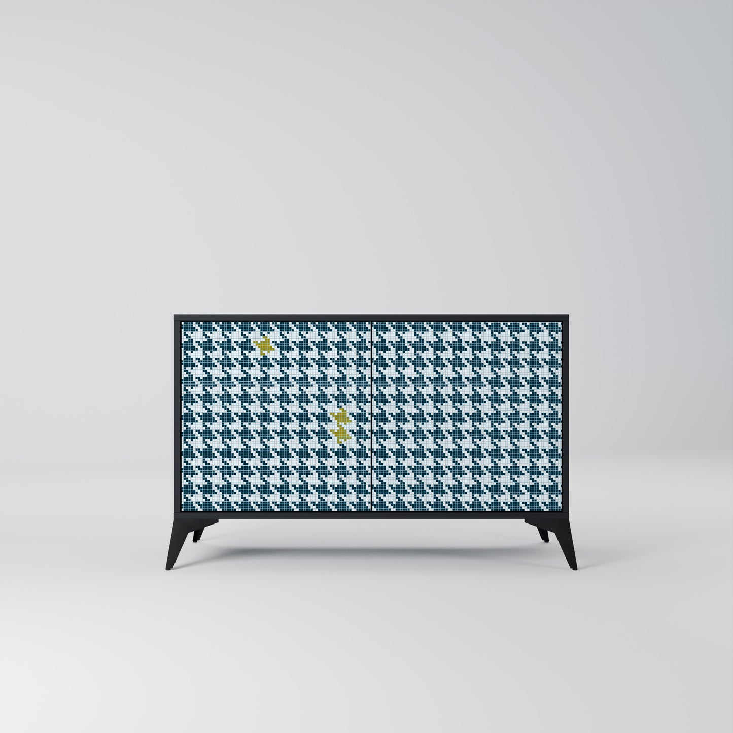 OUT OF CONTEXT 2-Door Sideboard in Black Finish