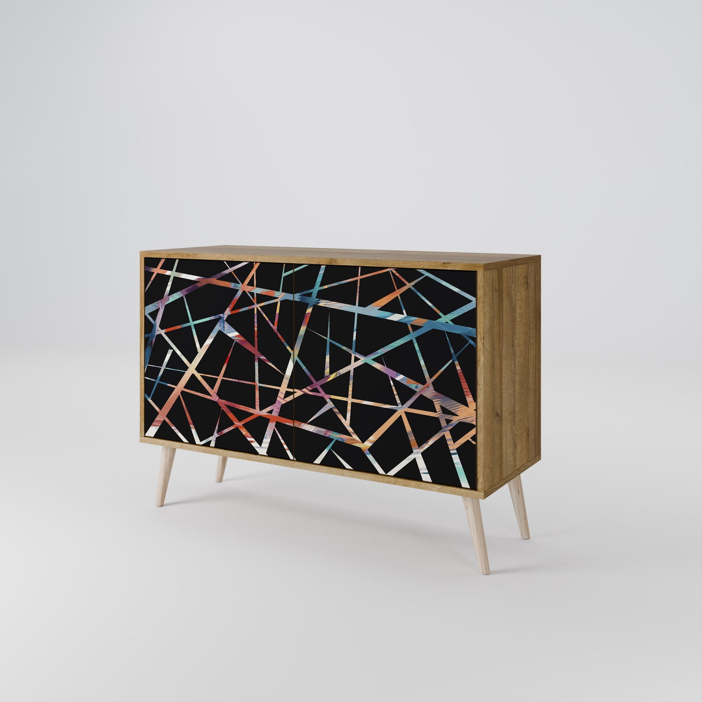 POLYGON VERVE 2-Door Sideboard in Oak Effect