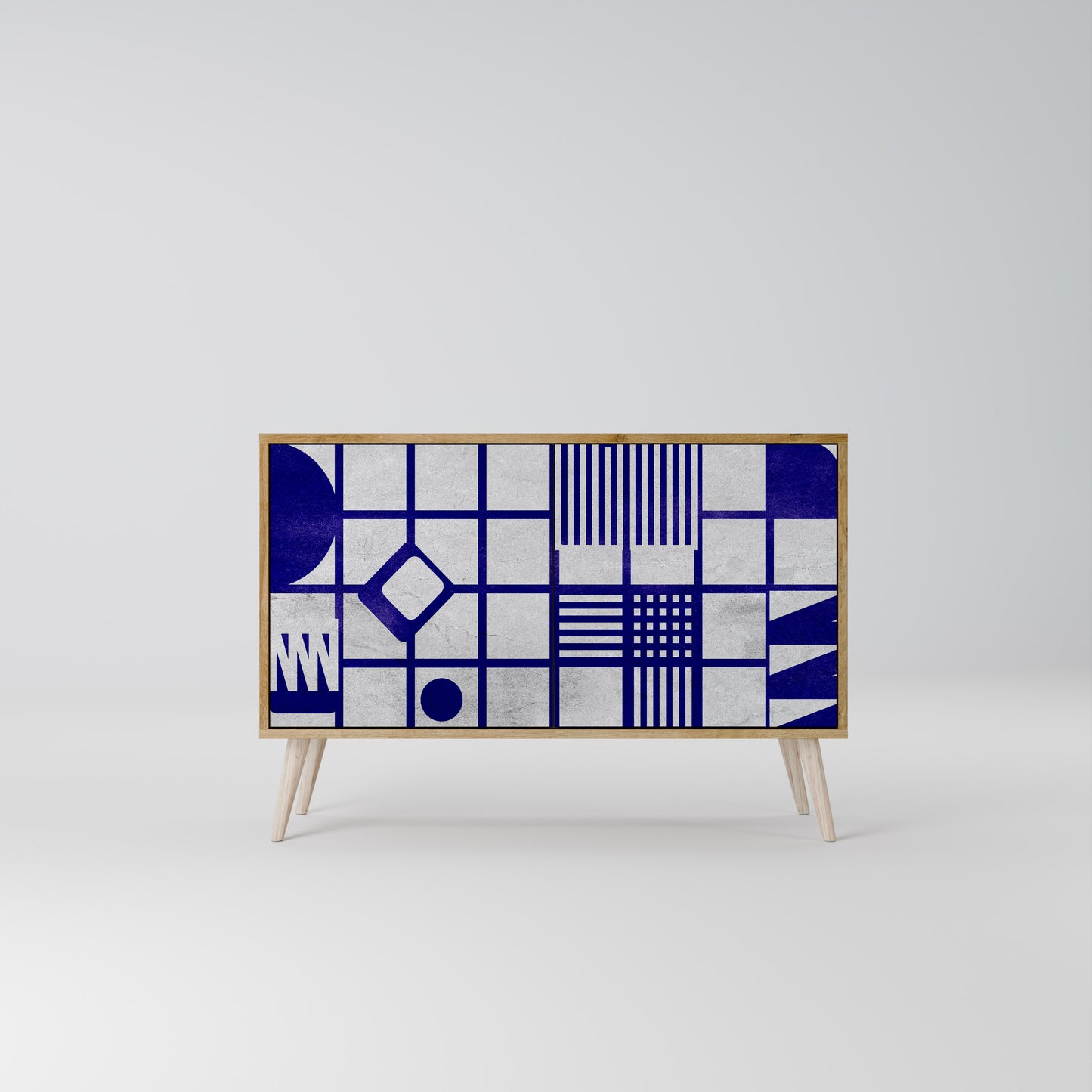 THE RIGHT PLACES 2-Door Sideboard in Oak Effect