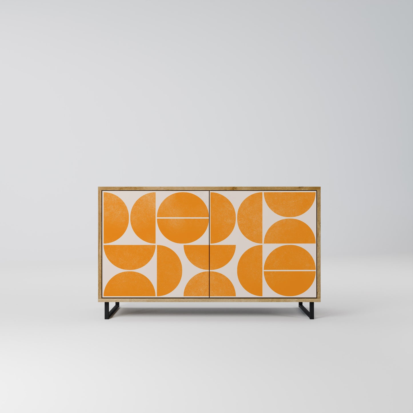 ÅTERKOMMANDE DRÖMMAR 2-dörrars sideboard i ekeffekt