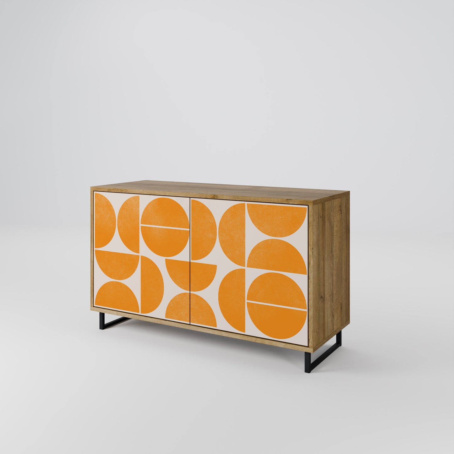 ÅTERKOMMANDE DRÖMMAR 2-dörrars sideboard i ekeffekt