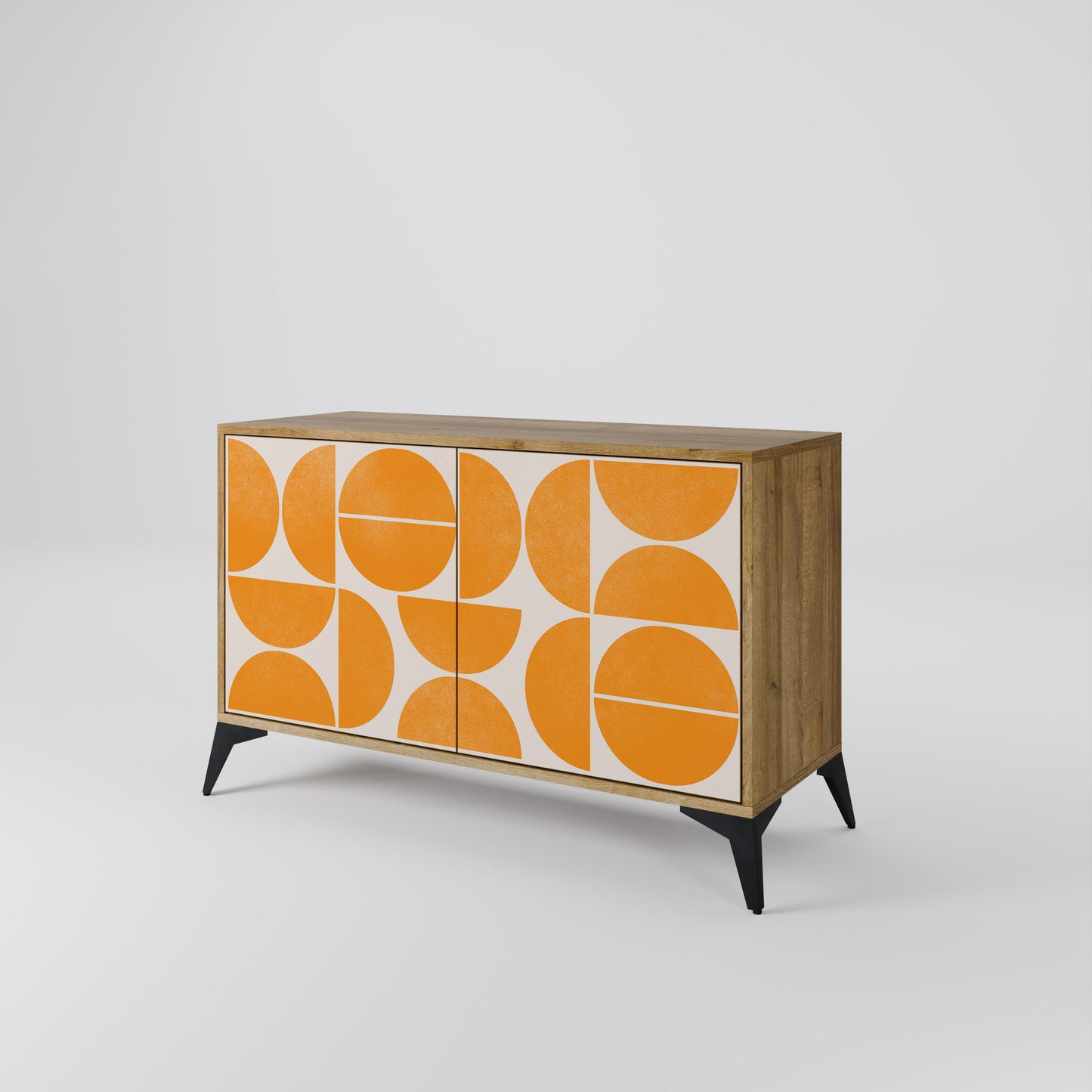 ÅTERKOMMANDE DRÖMMAR 2-dörrars sideboard i ekeffekt