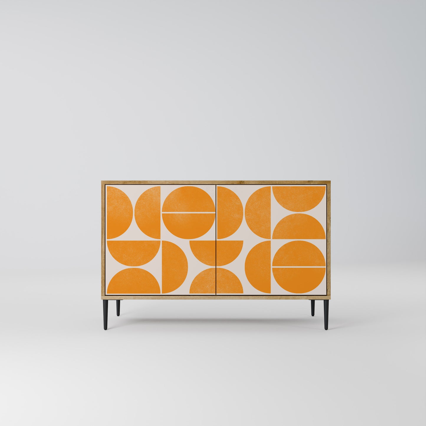 ÅTERKOMMANDE DRÖMMAR 2-dörrars sideboard i ekeffekt