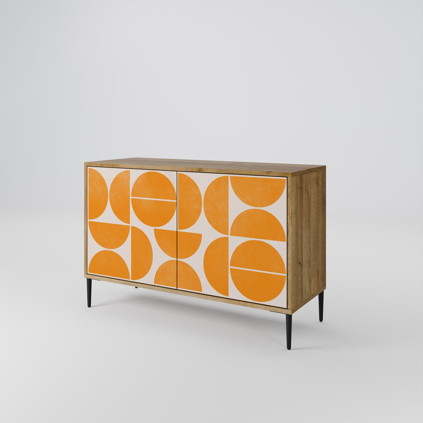 ÅTERKOMMANDE DRÖMMAR 2-dörrars sideboard i ekeffekt