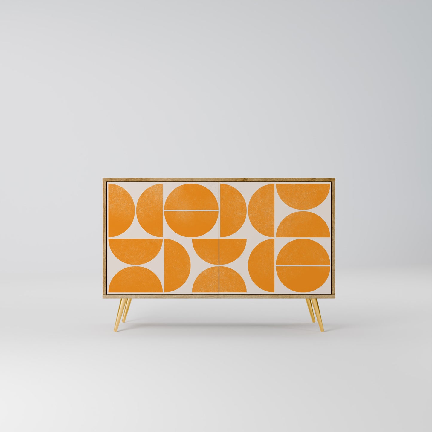ÅTERKOMMANDE DRÖMMAR 2-dörrars sideboard i ekeffekt
