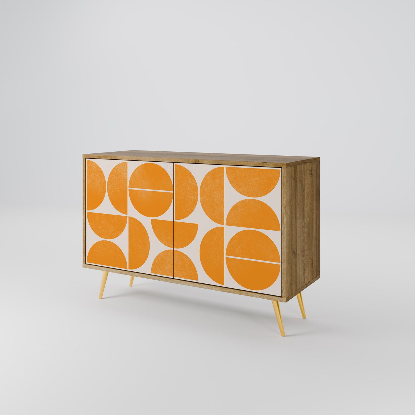 ÅTERKOMMANDE DRÖMMAR 2-dörrars sideboard i ekeffekt