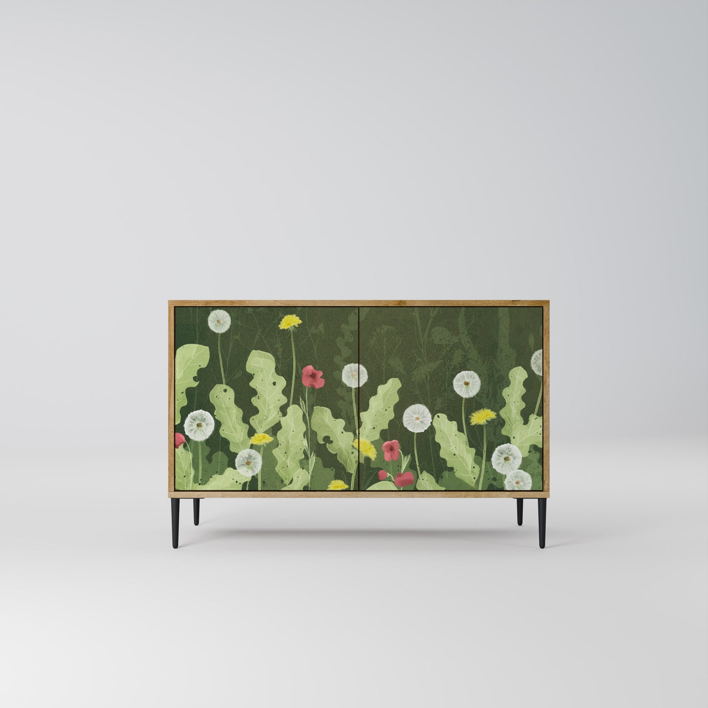 DANDELION AMUSE 2-Door Sideboard in Oak Effect