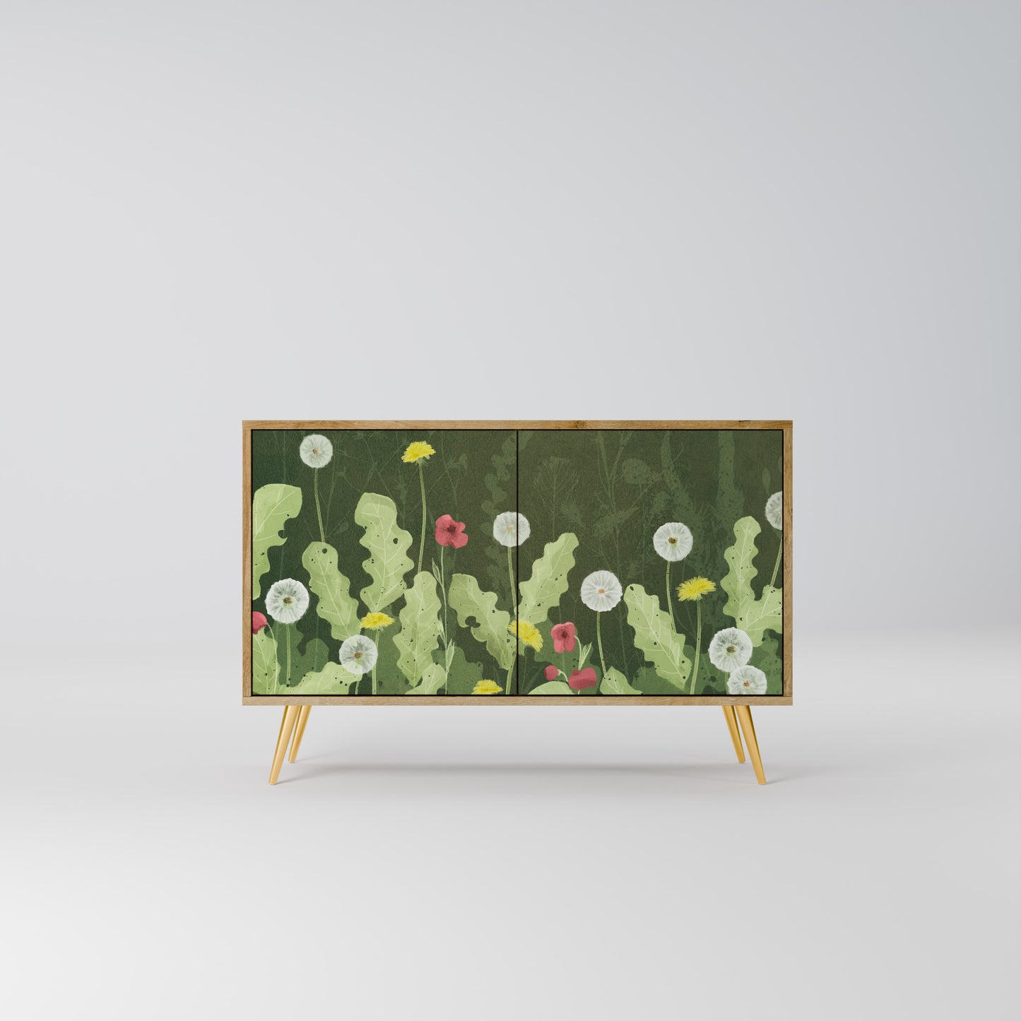 DANDELION AMUSE 2-Door Sideboard in Oak Effect