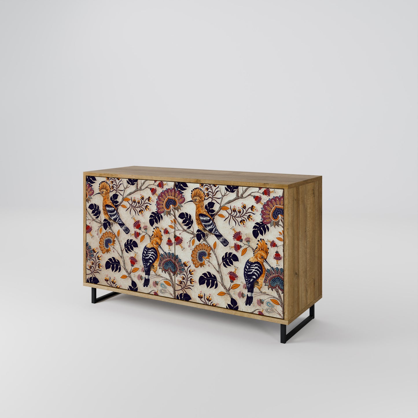 EMINENT HOOPOE 2-Door Sideboard in Oak Effect
