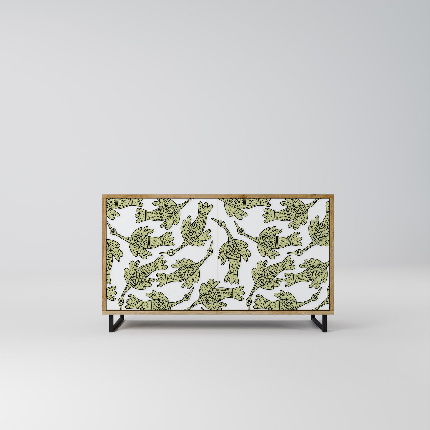SEEDLING SONGBIRD 2-Door Sideboard in Oak Effect
