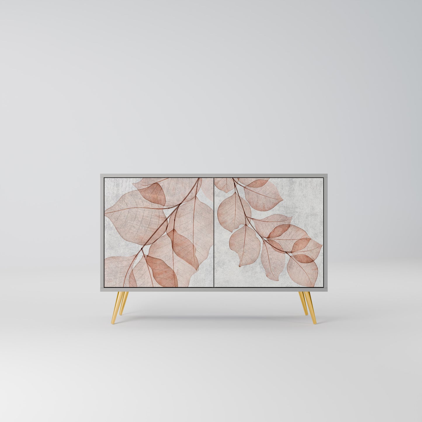 AUTUMN FRAGILITY 2-Door Sideboard in Grey Finish