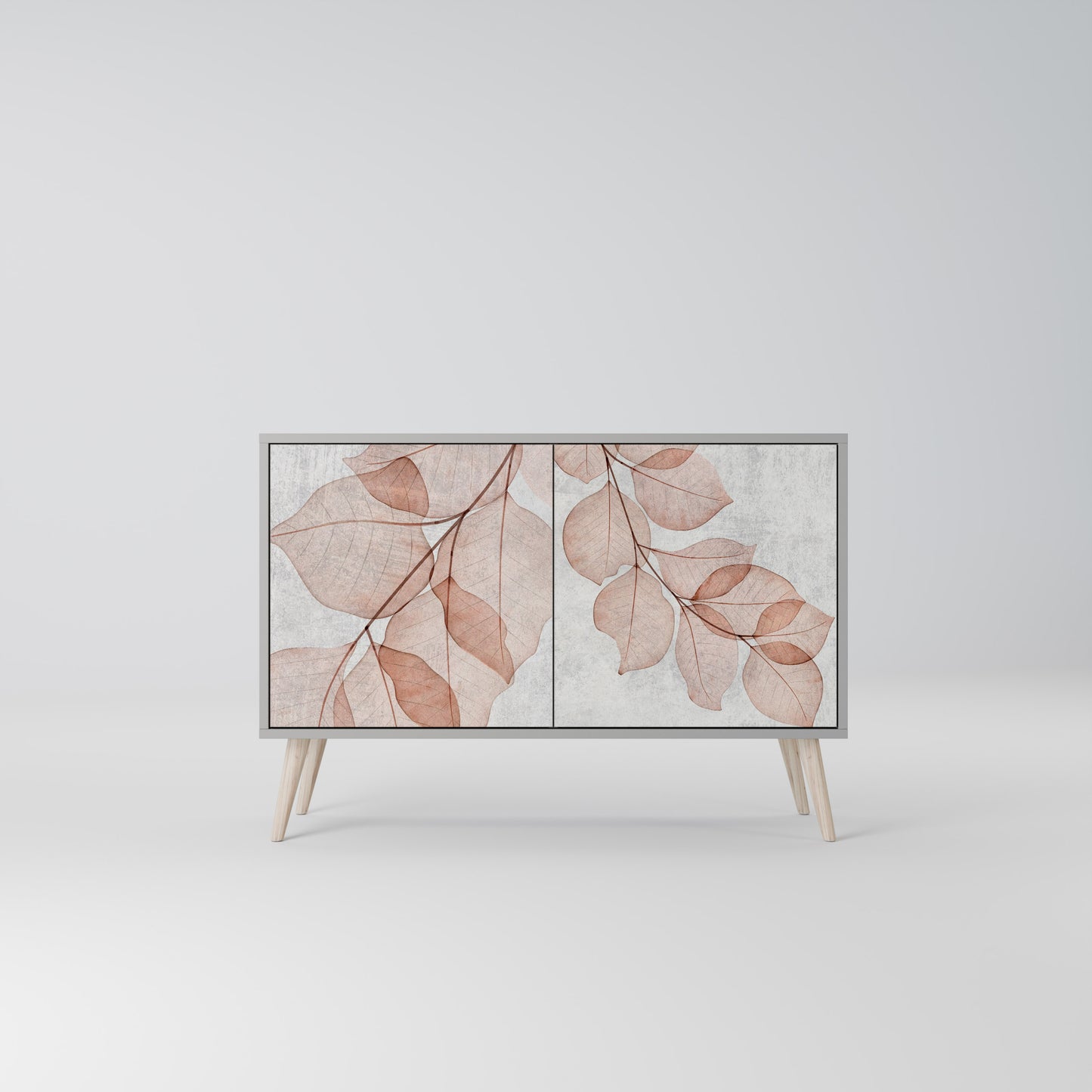AUTUMN FRAGILITY 2-Door Sideboard in Grey Finish
