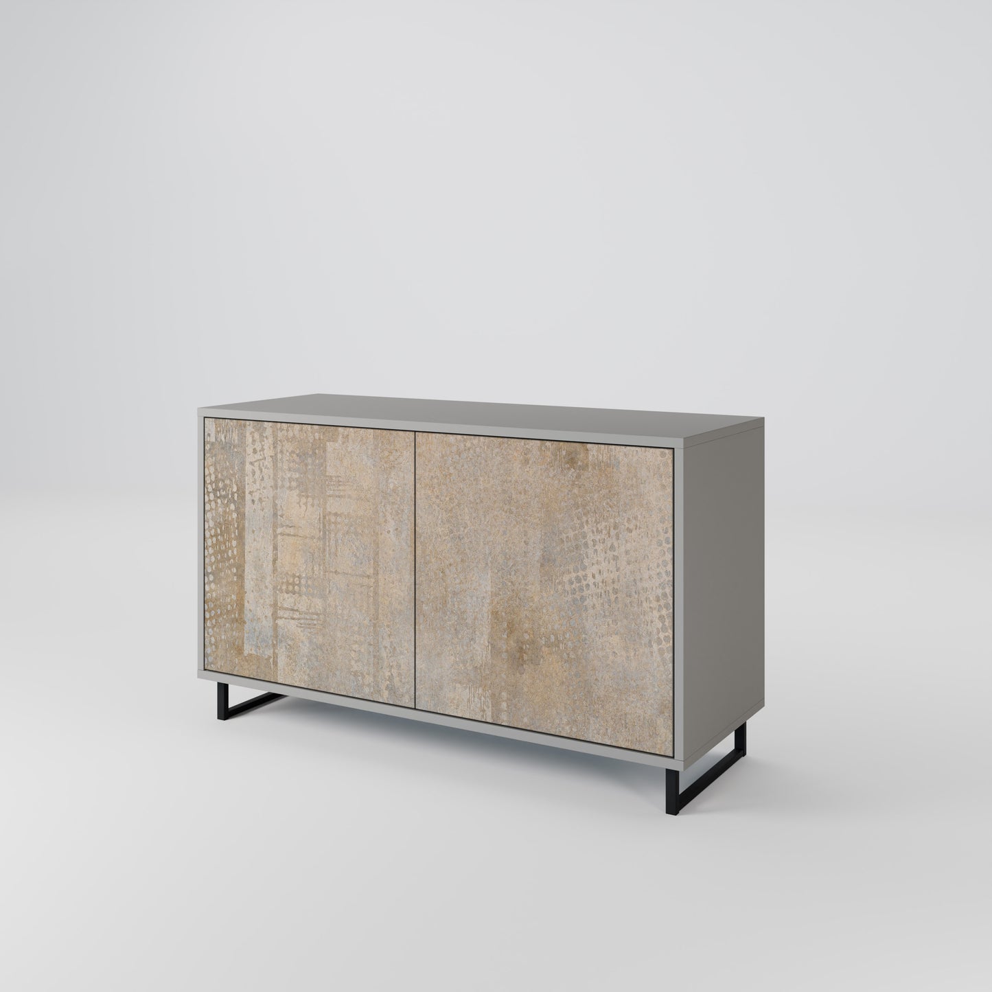 SCREEN ERROR 2-Door Sideboard in Grey Finish