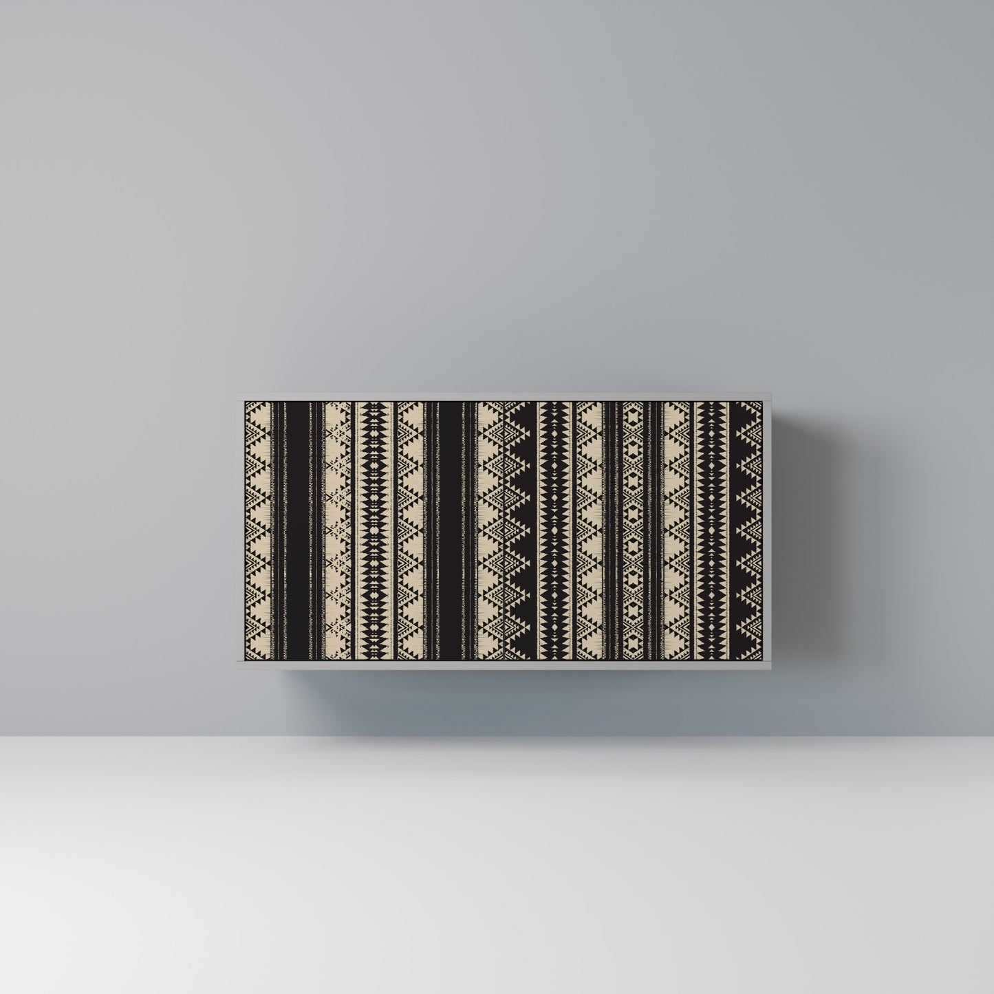 AZTEC 2-Door Sideboard in Grey Finish