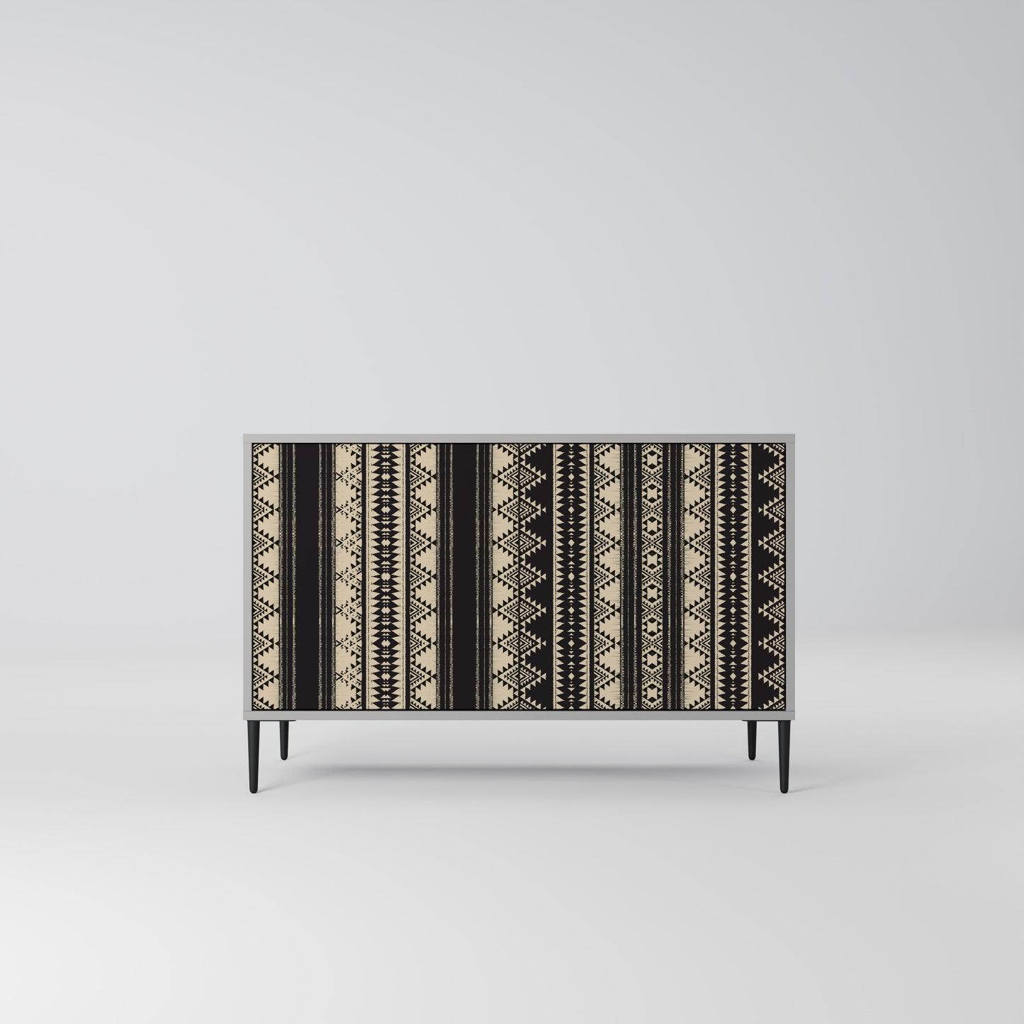 AZTEC 2-Door Sideboard in Grey Finish