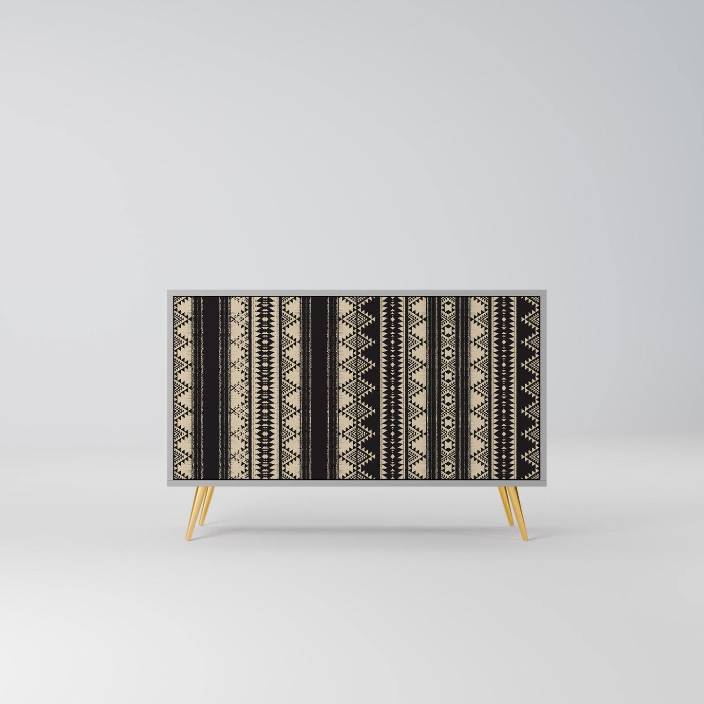 AZTEC 2-Door Sideboard in Grey Finish