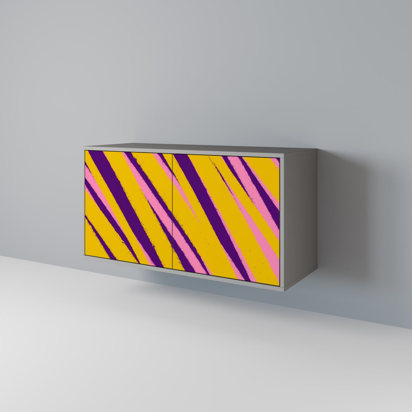 DREAMS COME TRUE 2-Door Sideboard in Grey Finish