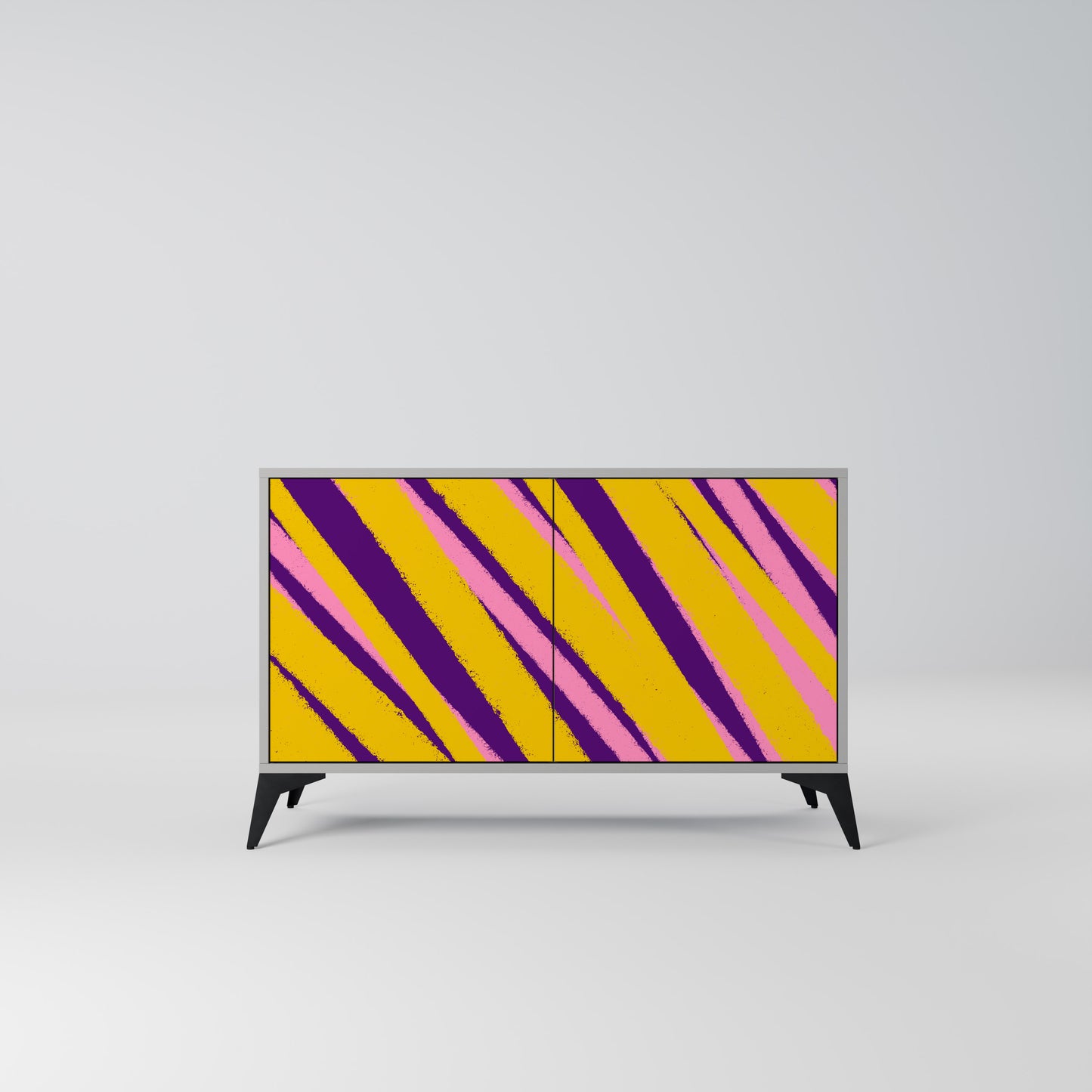 DREAMS COME TRUE 2-Door Sideboard in Grey Finish