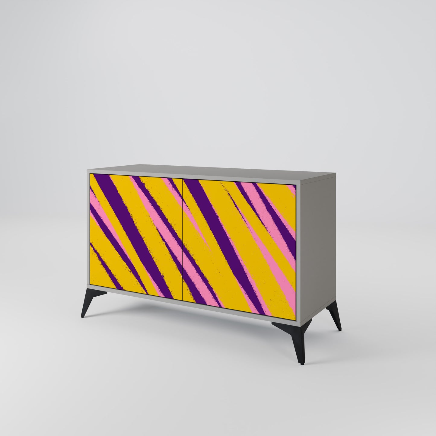 DREAMS COME TRUE 2-Door Sideboard in Grey Finish