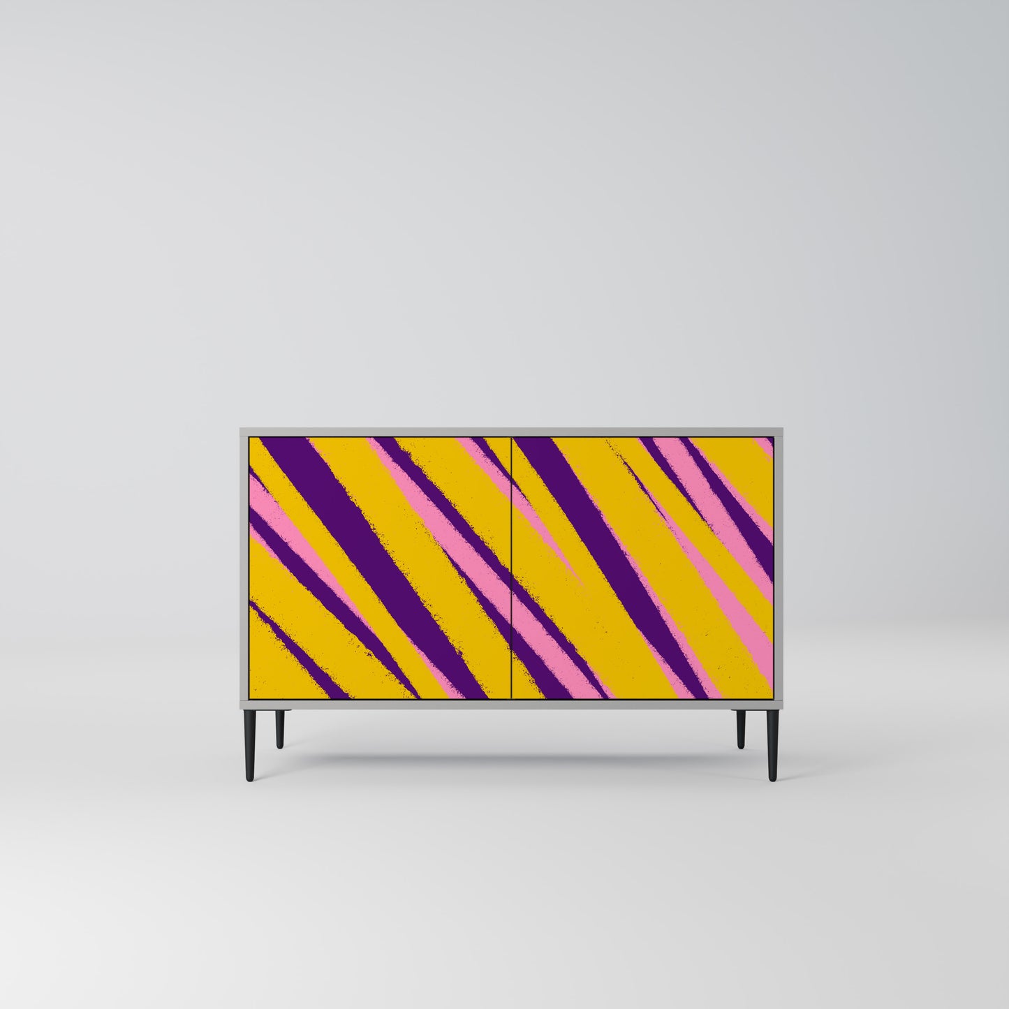 DREAMS COME TRUE 2-Door Sideboard in Grey Finish
