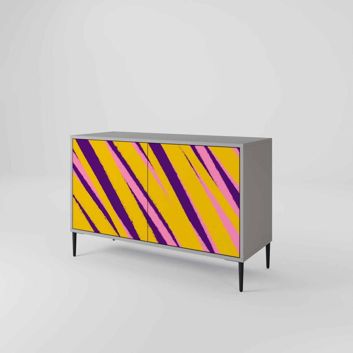 DREAMS COME TRUE 2-Door Sideboard in Grey Finish