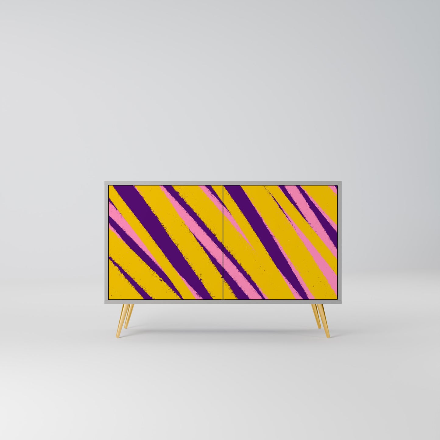 DREAMS COME TRUE 2-Door Sideboard in Grey Finish