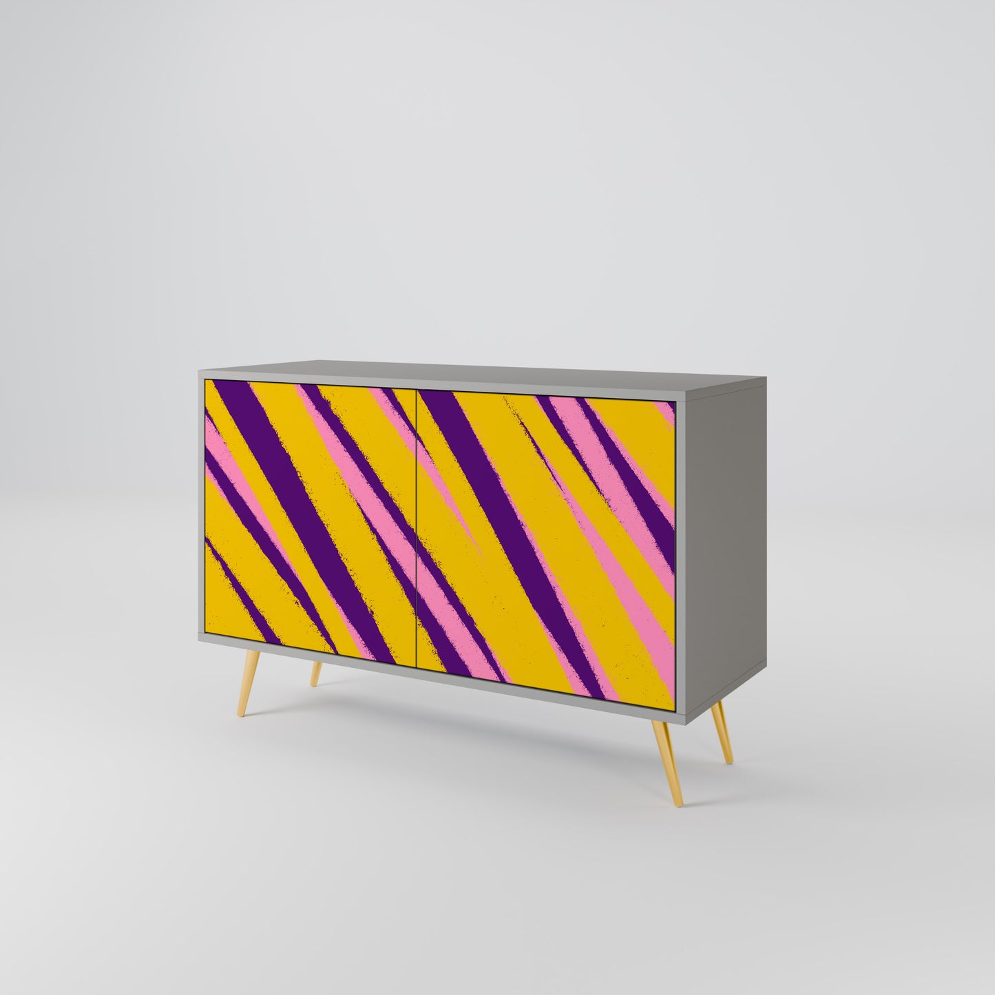 DREAMS COME TRUE 2-Door Sideboard in Grey Finish