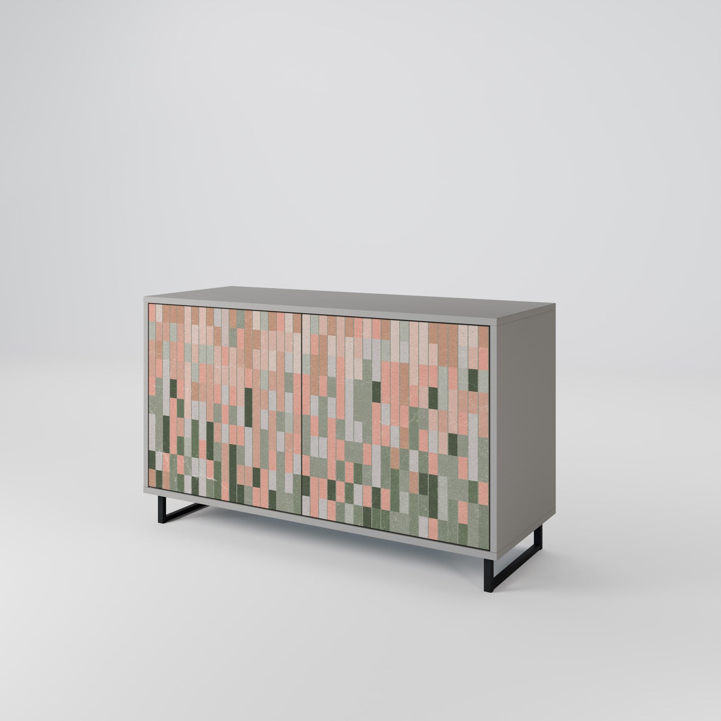 BUILDING THE FUTURE 2-Door Sideboard in Grey Finish