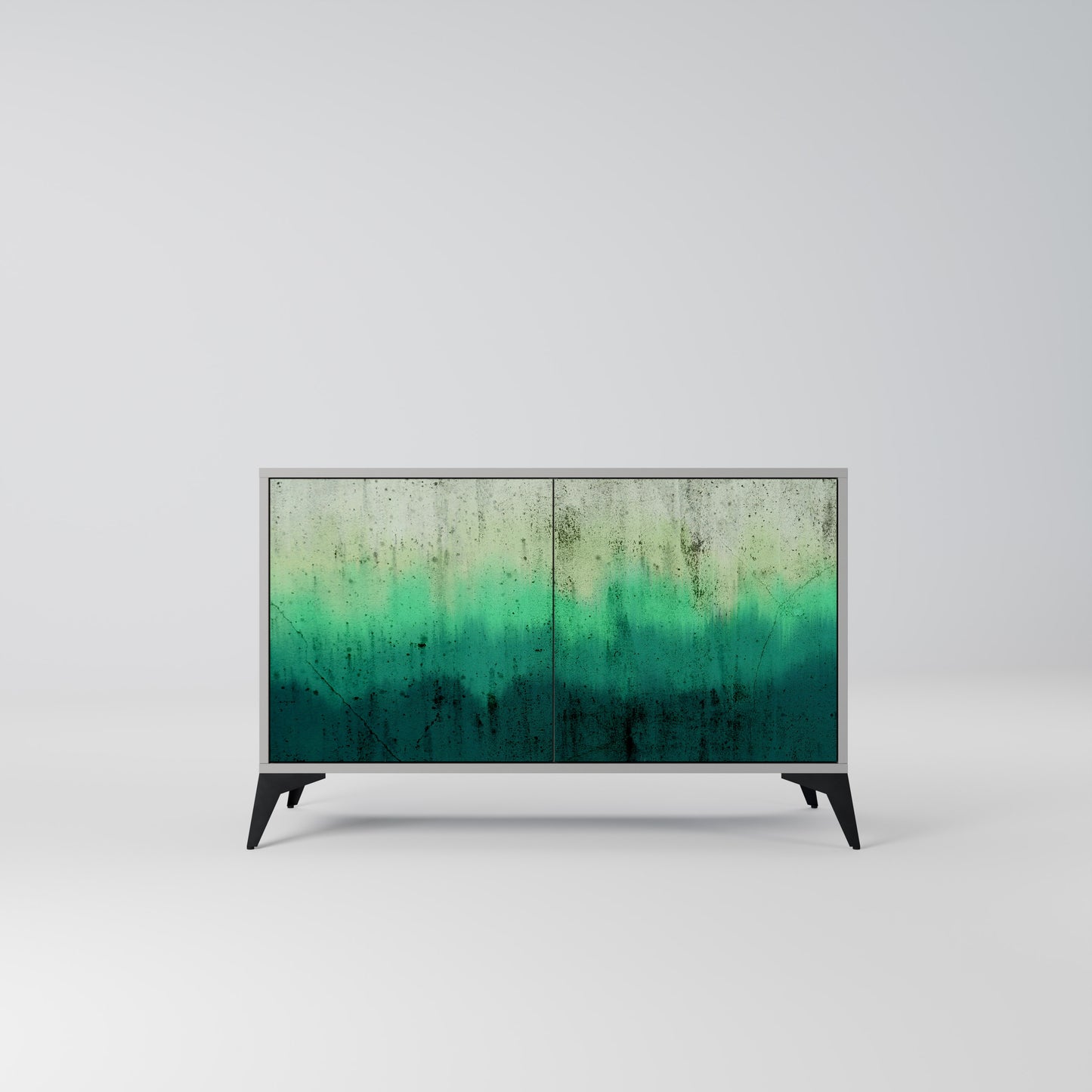 NORTHERN LIGHTS 2-Door Sideboard in Grey Finish