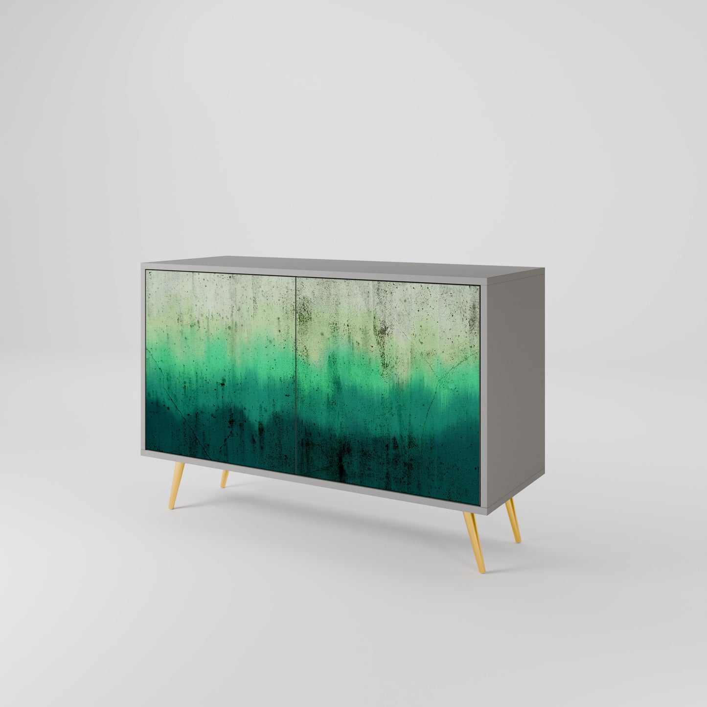 NORTHERN LIGHTS 2-Door Sideboard in Grey Finish