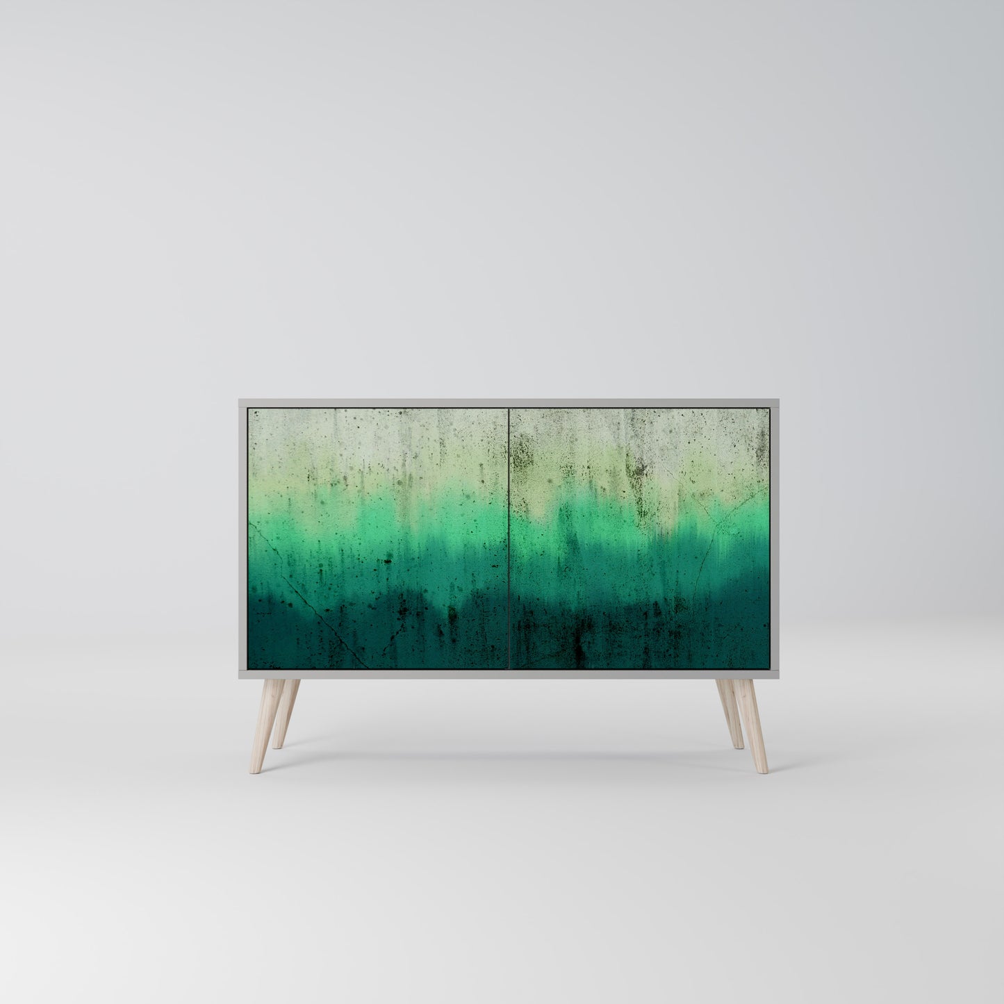 NORTHERN LIGHTS 2-Door Sideboard in Grey Finish