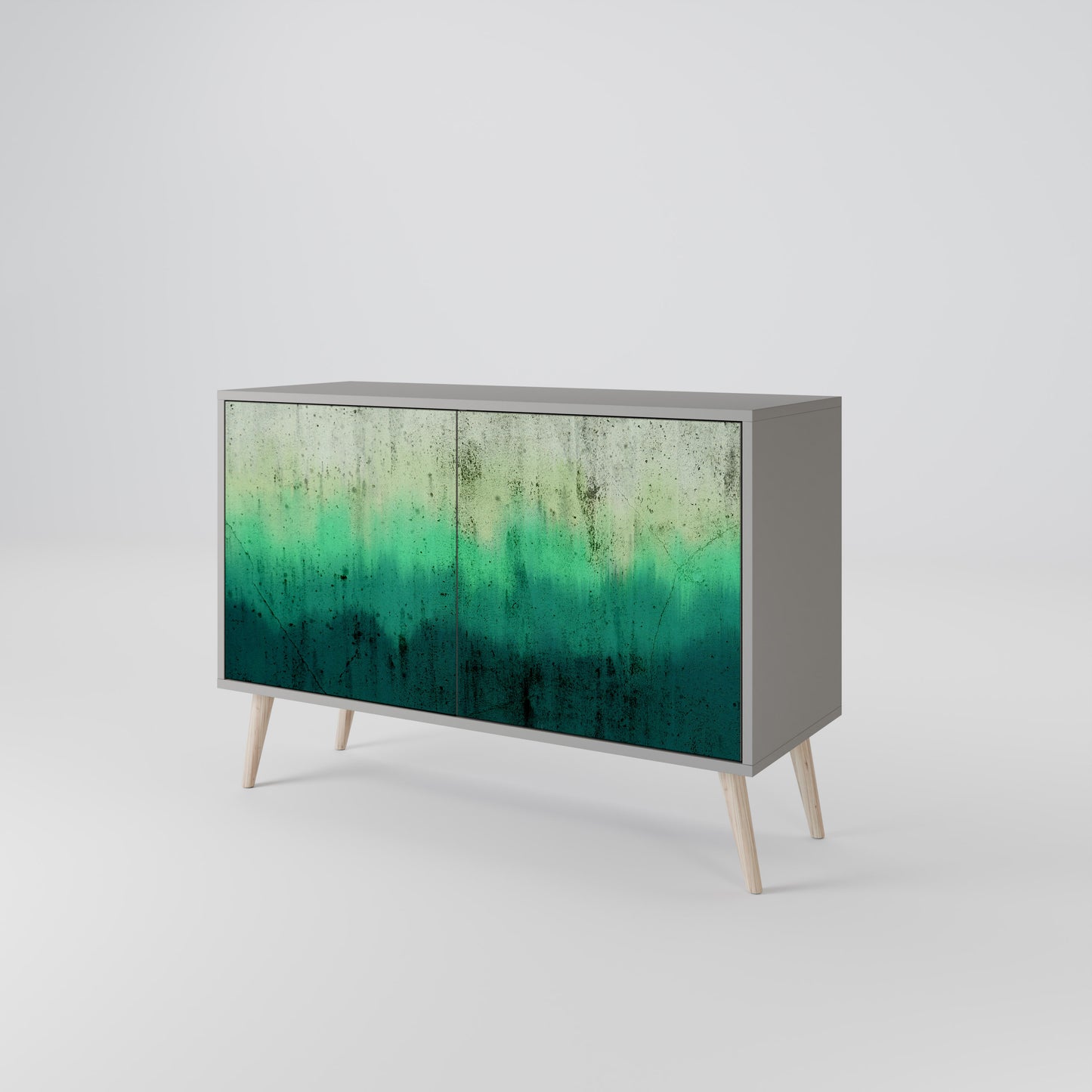 NORTHERN LIGHTS 2-Door Sideboard in Grey Finish