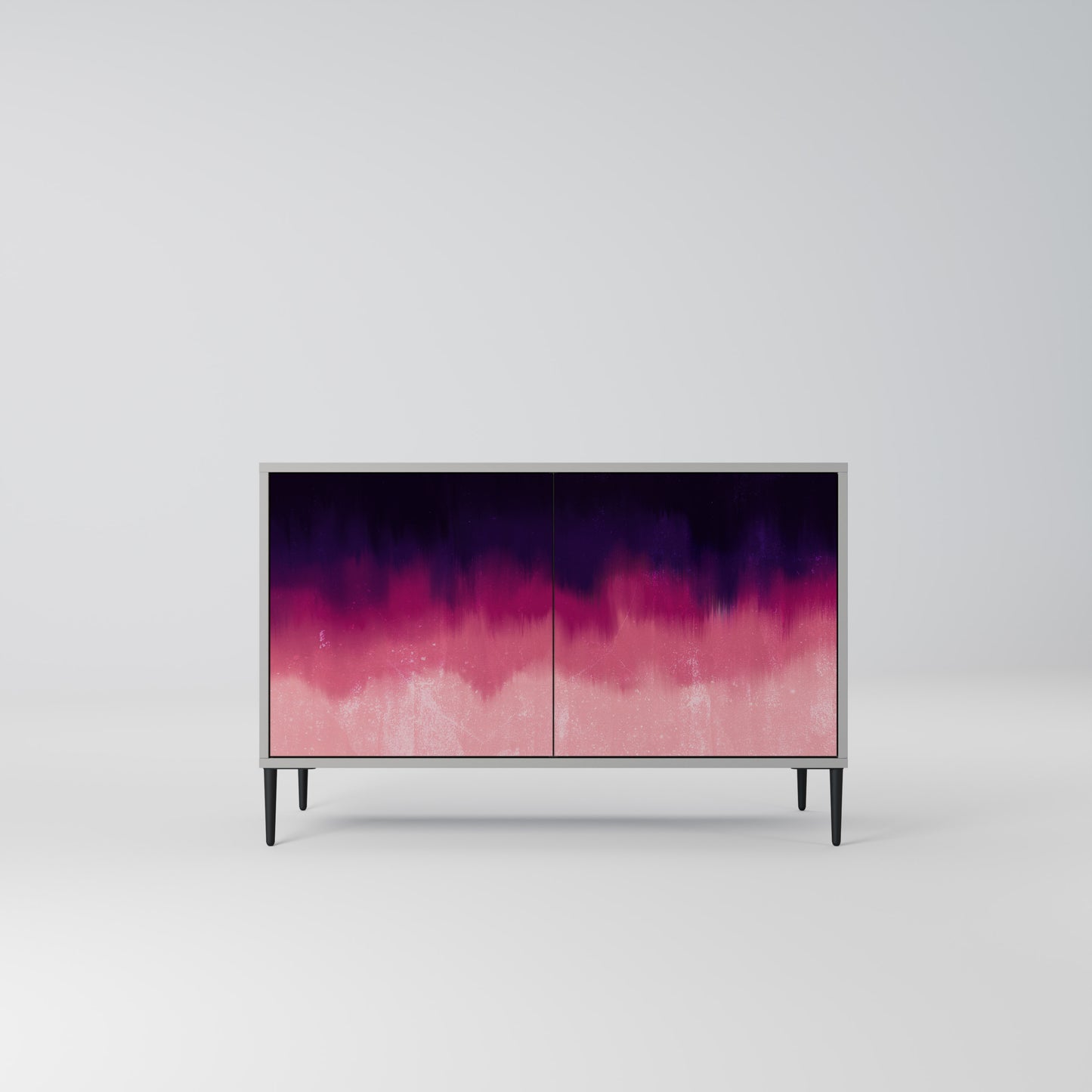 AURORA BOREALIS 2-Door Sideboard in Grey Finish