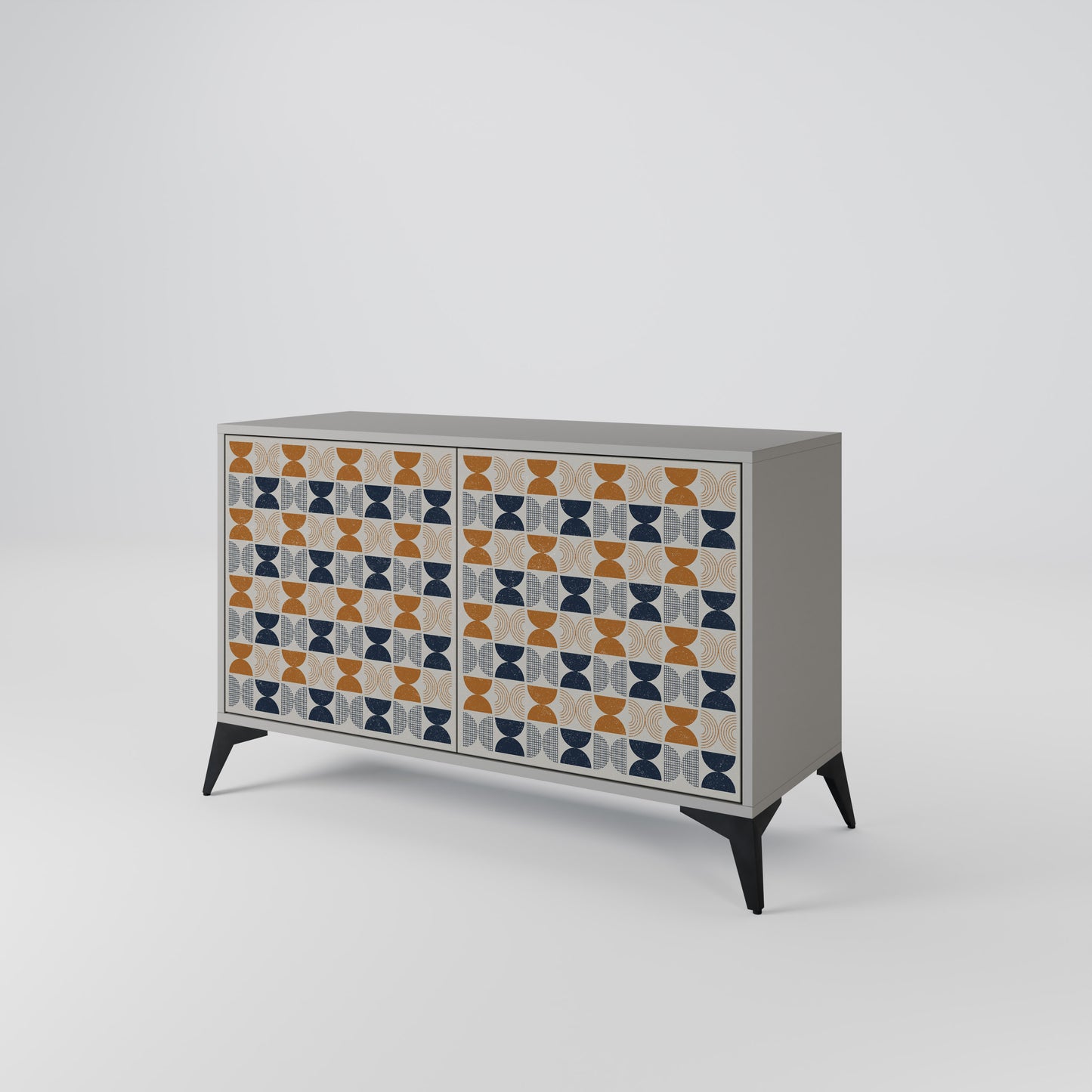 REFLECTION RANGE 2-Door Sideboard in Grey Finish