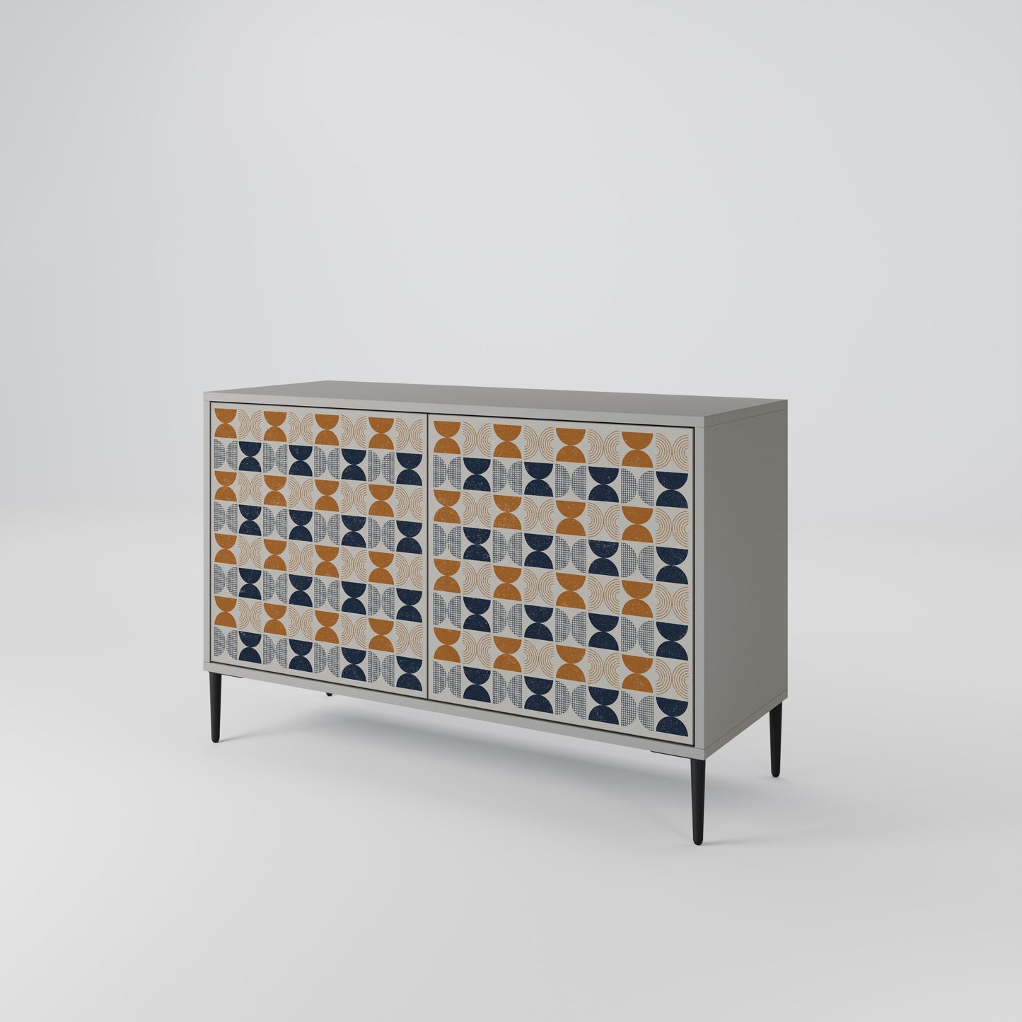 REFLECTION RANGE 2-Door Sideboard in Grey Finish