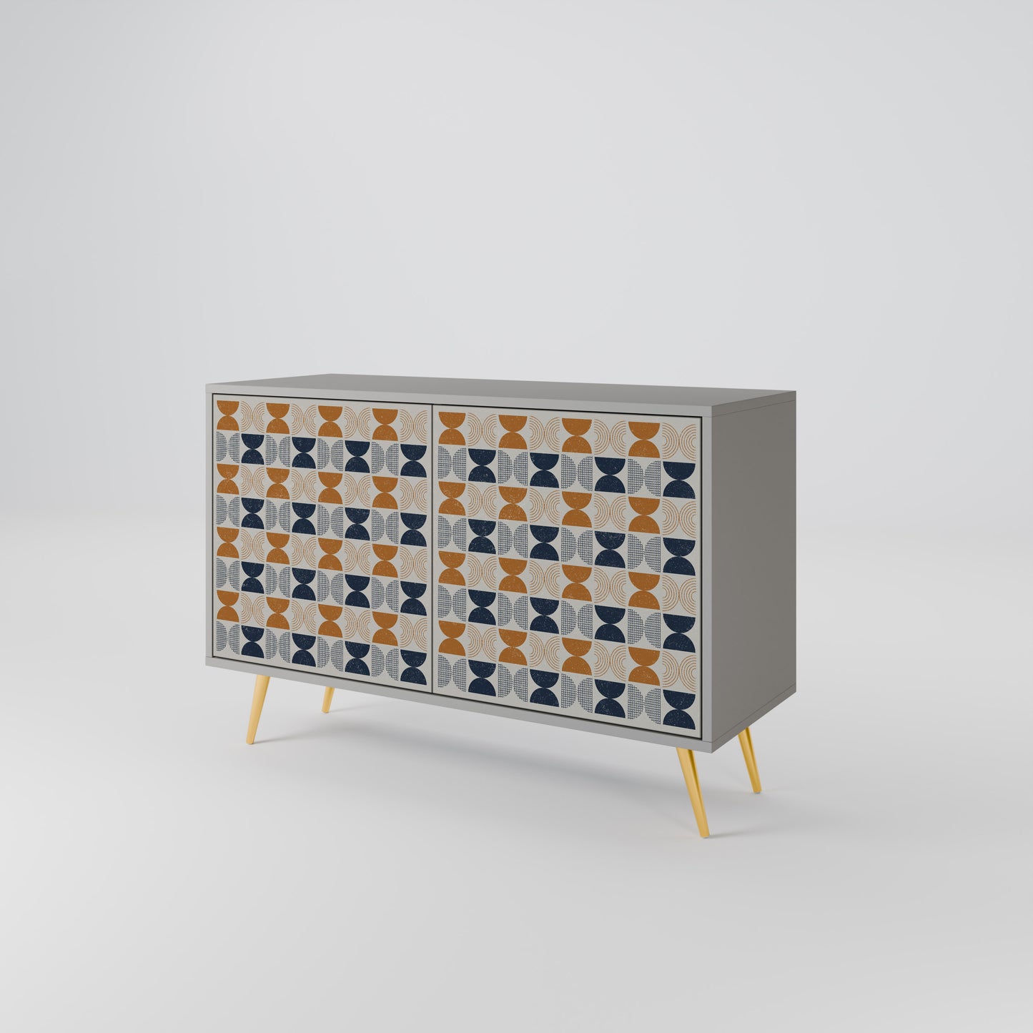 REFLECTION RANGE 2-Door Sideboard in Grey Finish