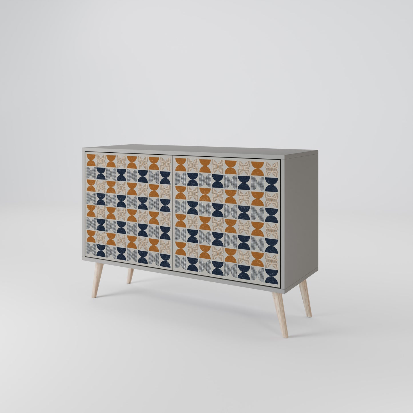 REFLECTION RANGE 2-Door Sideboard in Grey Finish