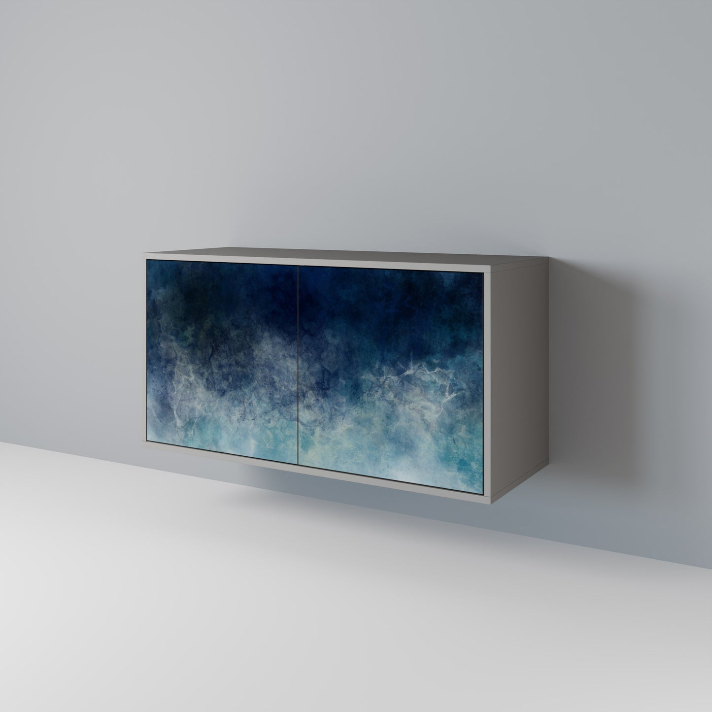 CELESTIAL FALL 2-Door Sideboard in Grey Finish