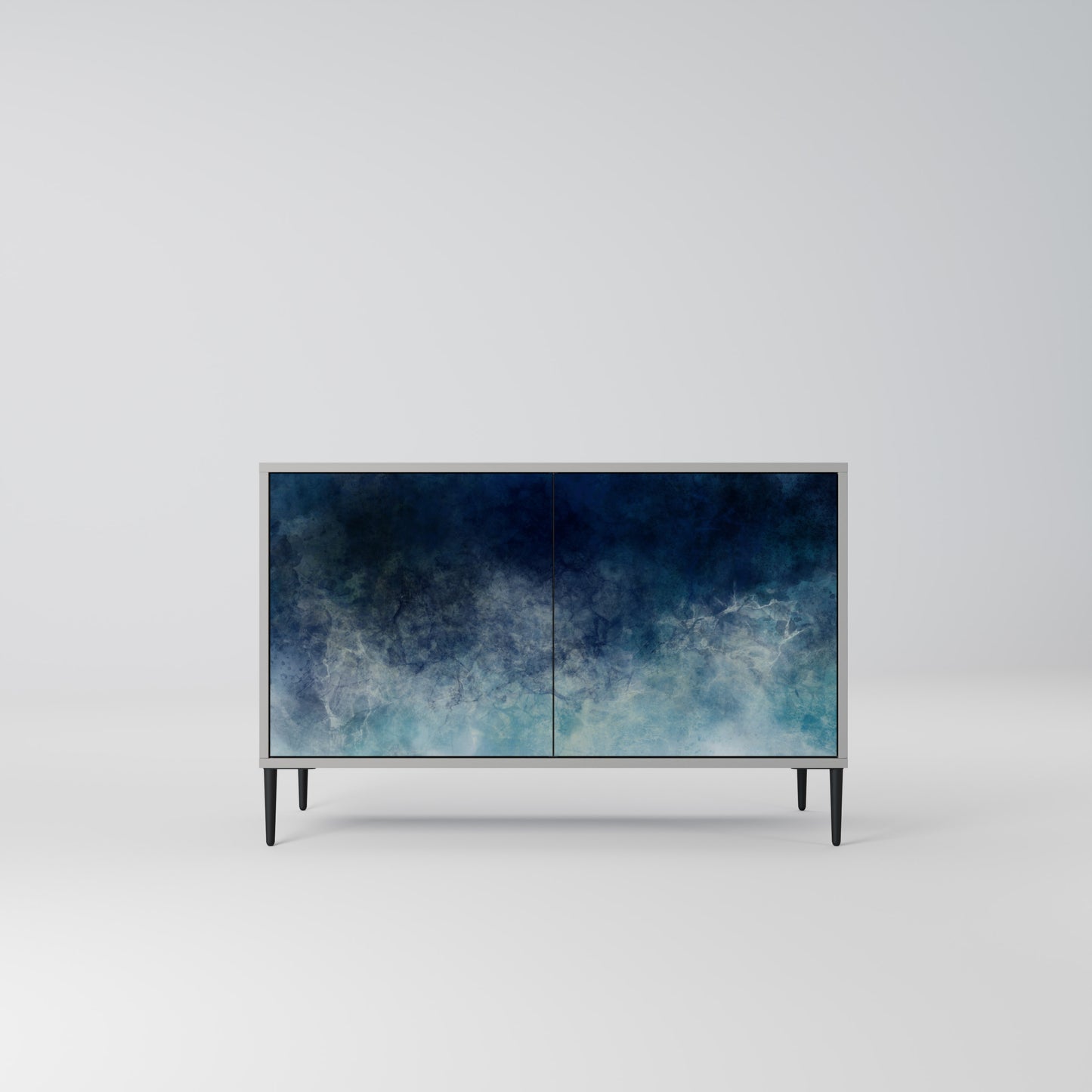 CELESTIAL FALL 2-Door Sideboard in Grey Finish