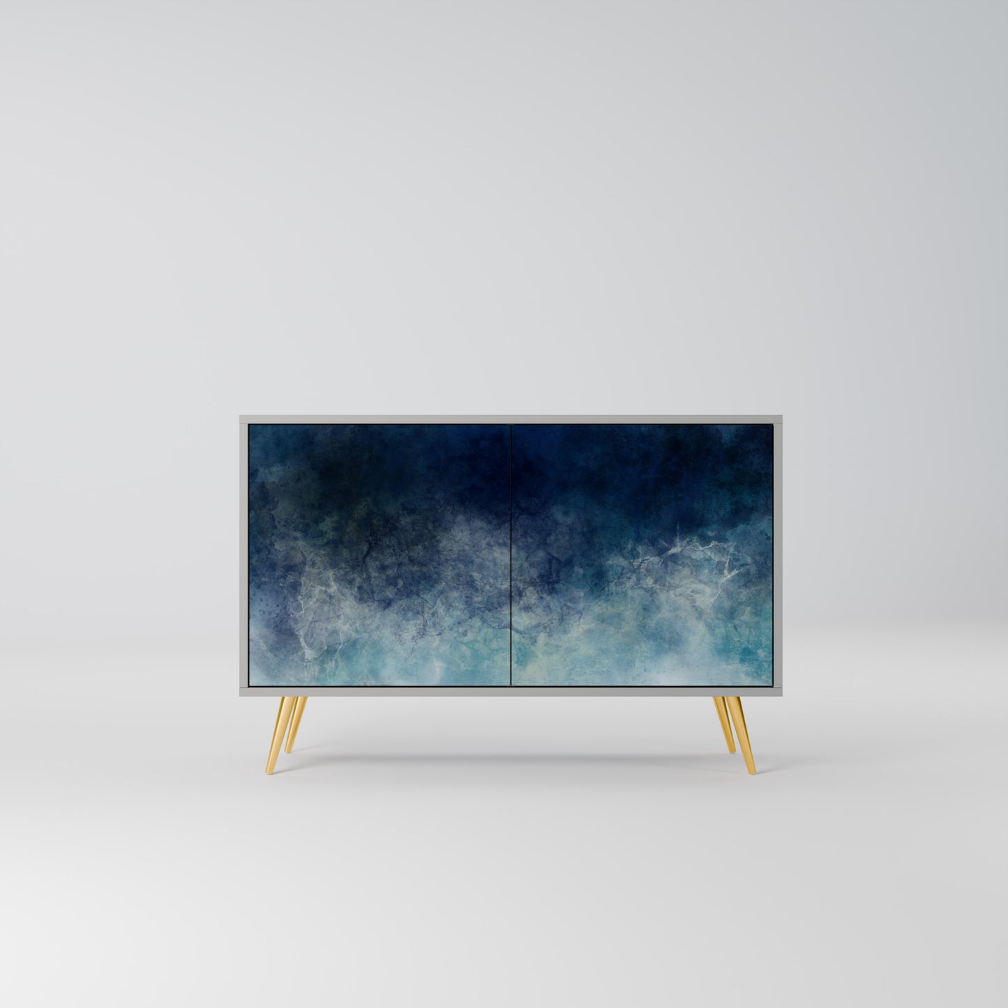 CELESTIAL FALL 2-Door Sideboard in Grey Finish