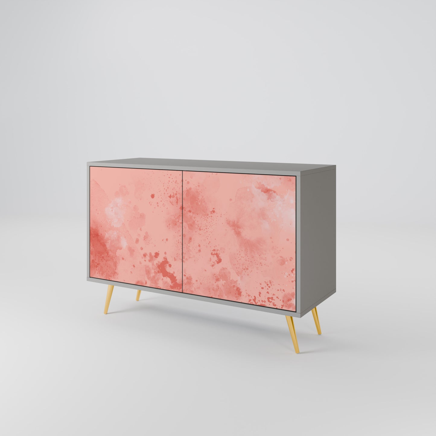 CRANE DANCE 2-Door Sideboard in Grey Finish