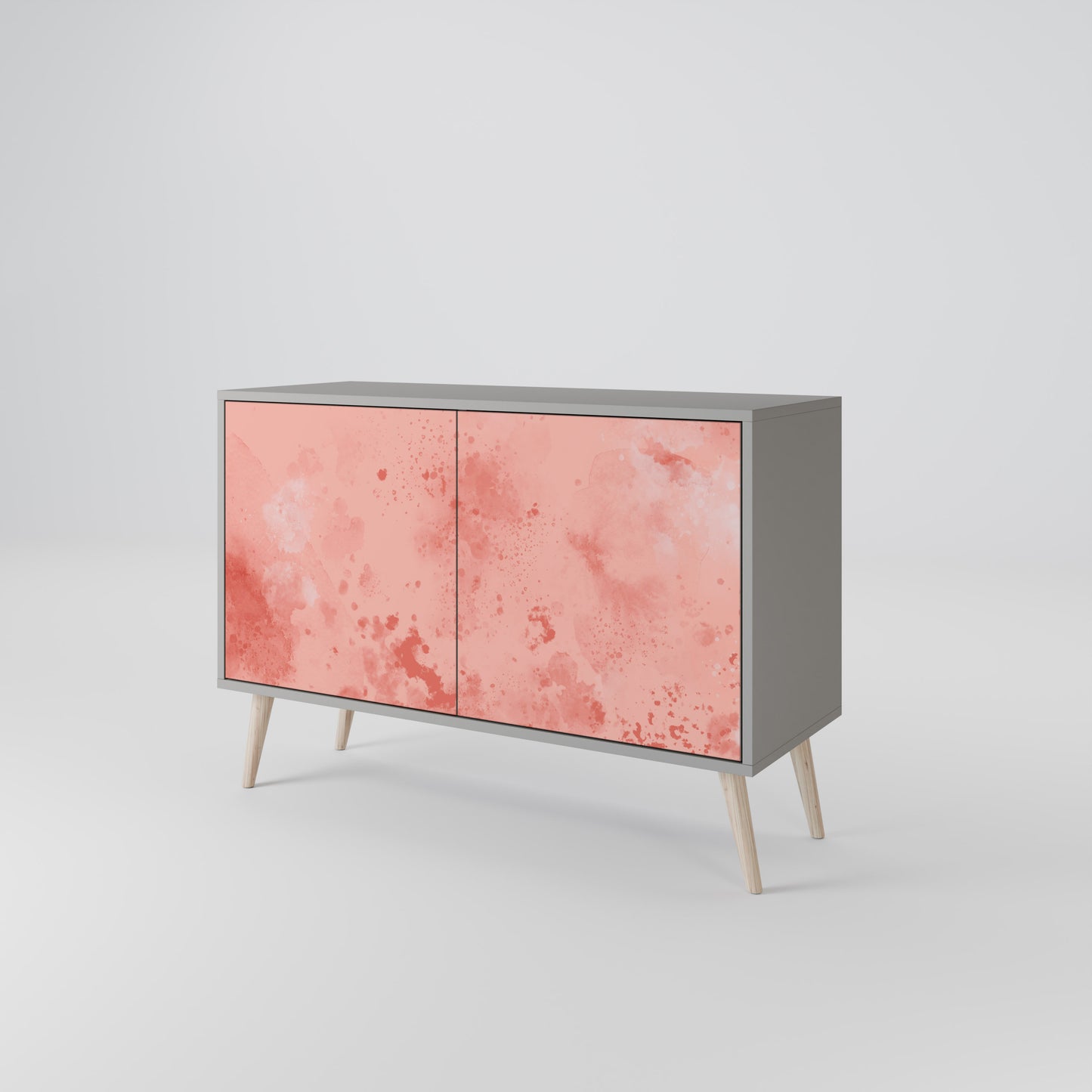 CRANE DANCE 2-Door Sideboard in Grey Finish