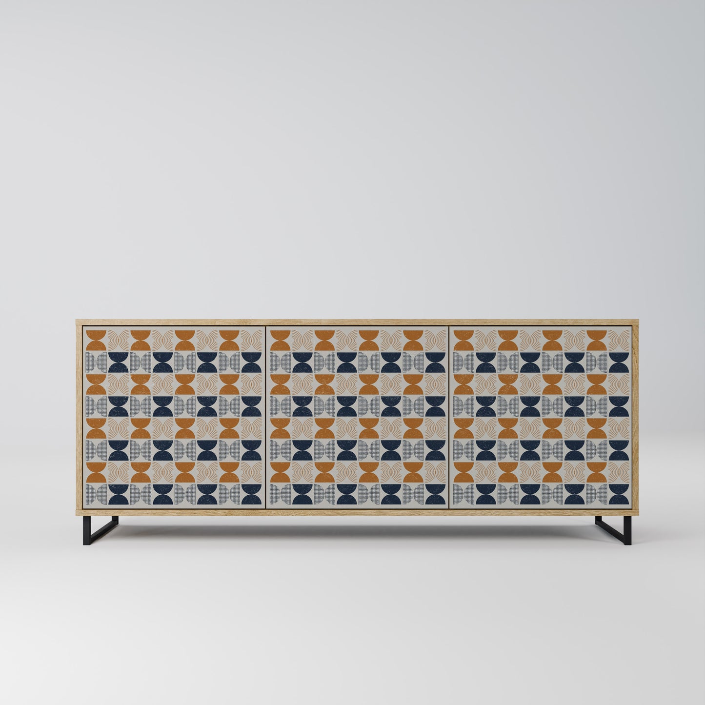 REFLECTION RANGE 3-Door Sideboard in Oak Effect