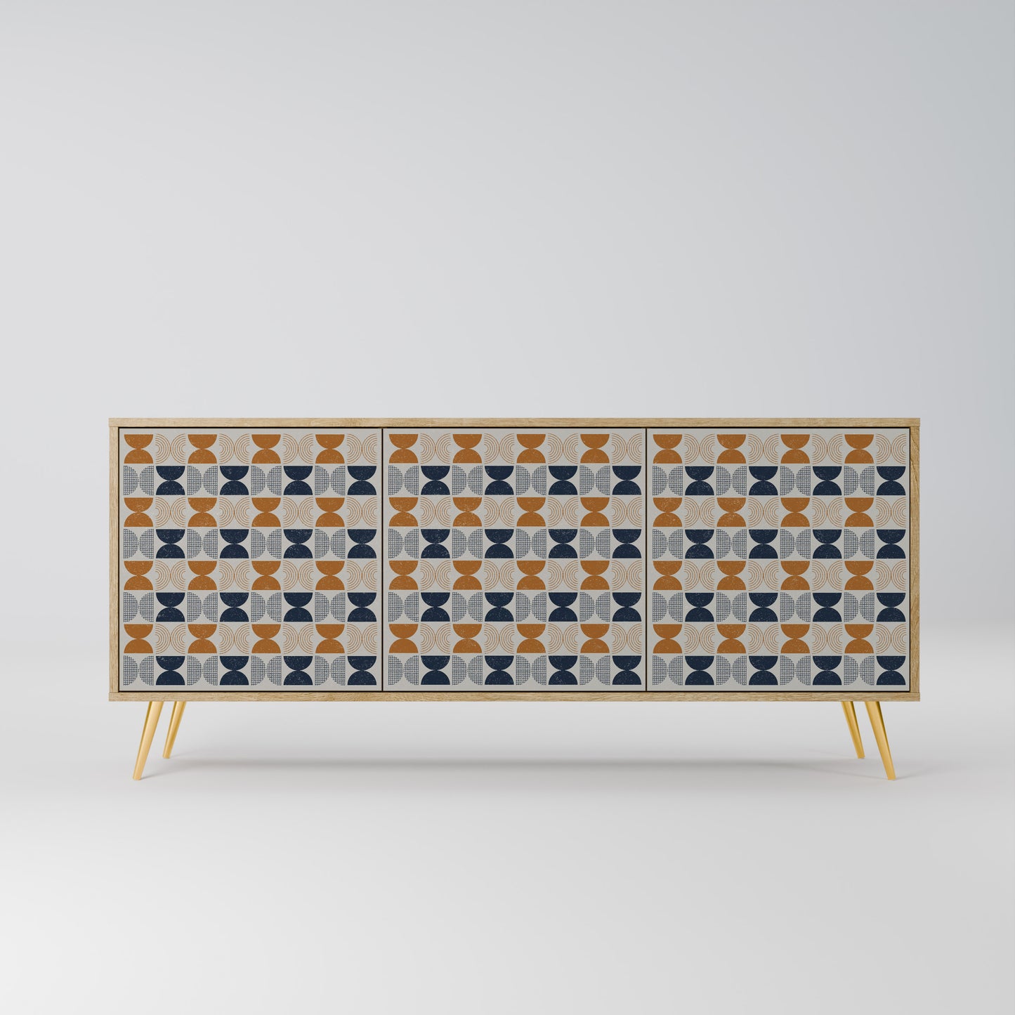 REFLECTION RANGE 3-Door Sideboard in Oak Effect