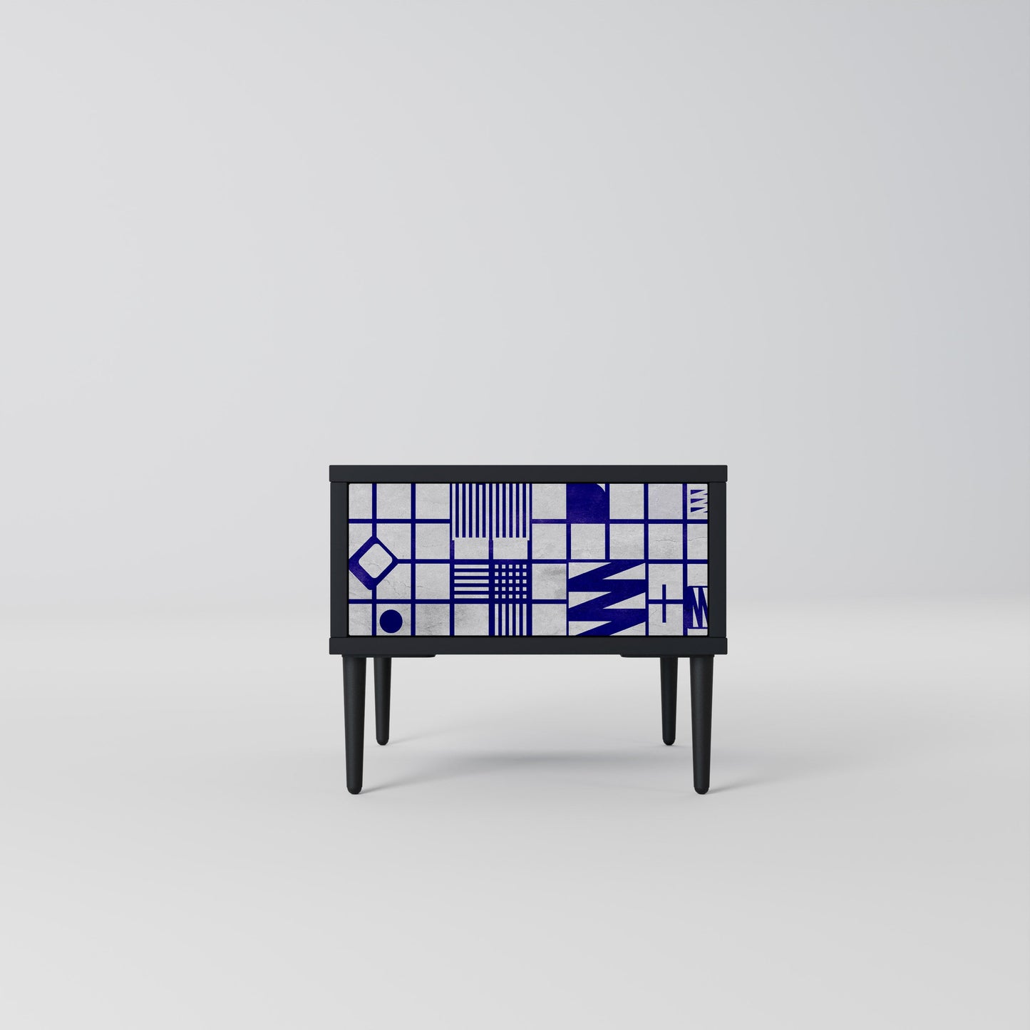 THE RIGHT PLACES Nightstand in Black Finish
