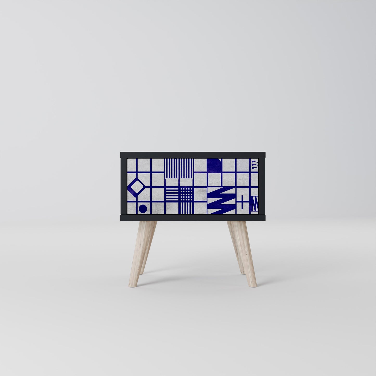 THE RIGHT PLACES Nightstand in Black Finish
