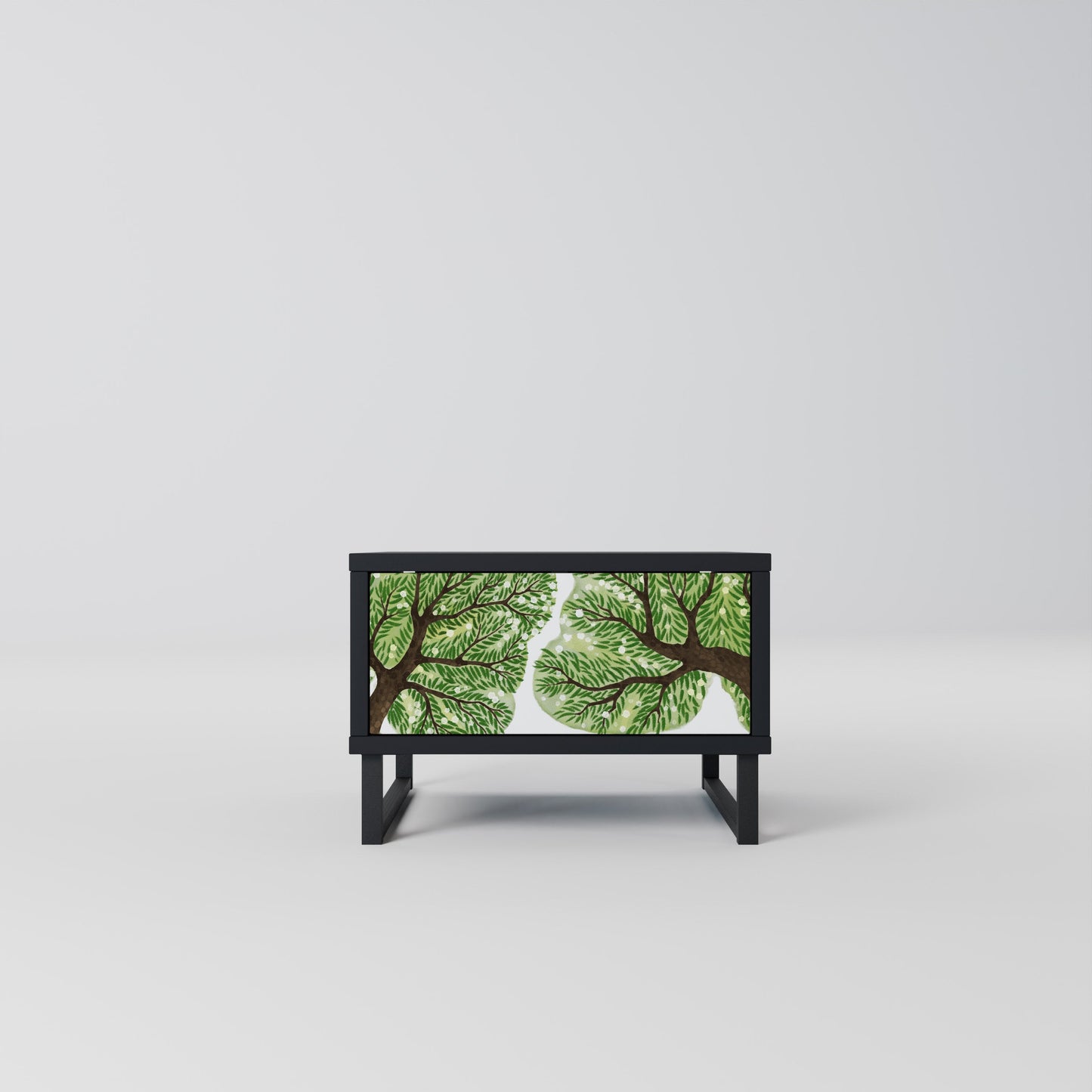 WILDERNESS DASH Nightstand in Black Finish