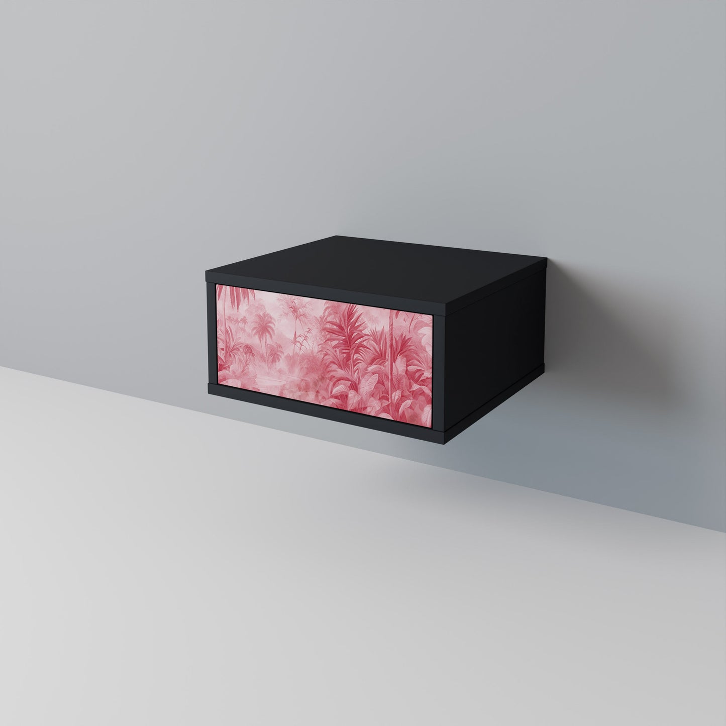 SWEET TROPICS Nightstand in Black Finish
