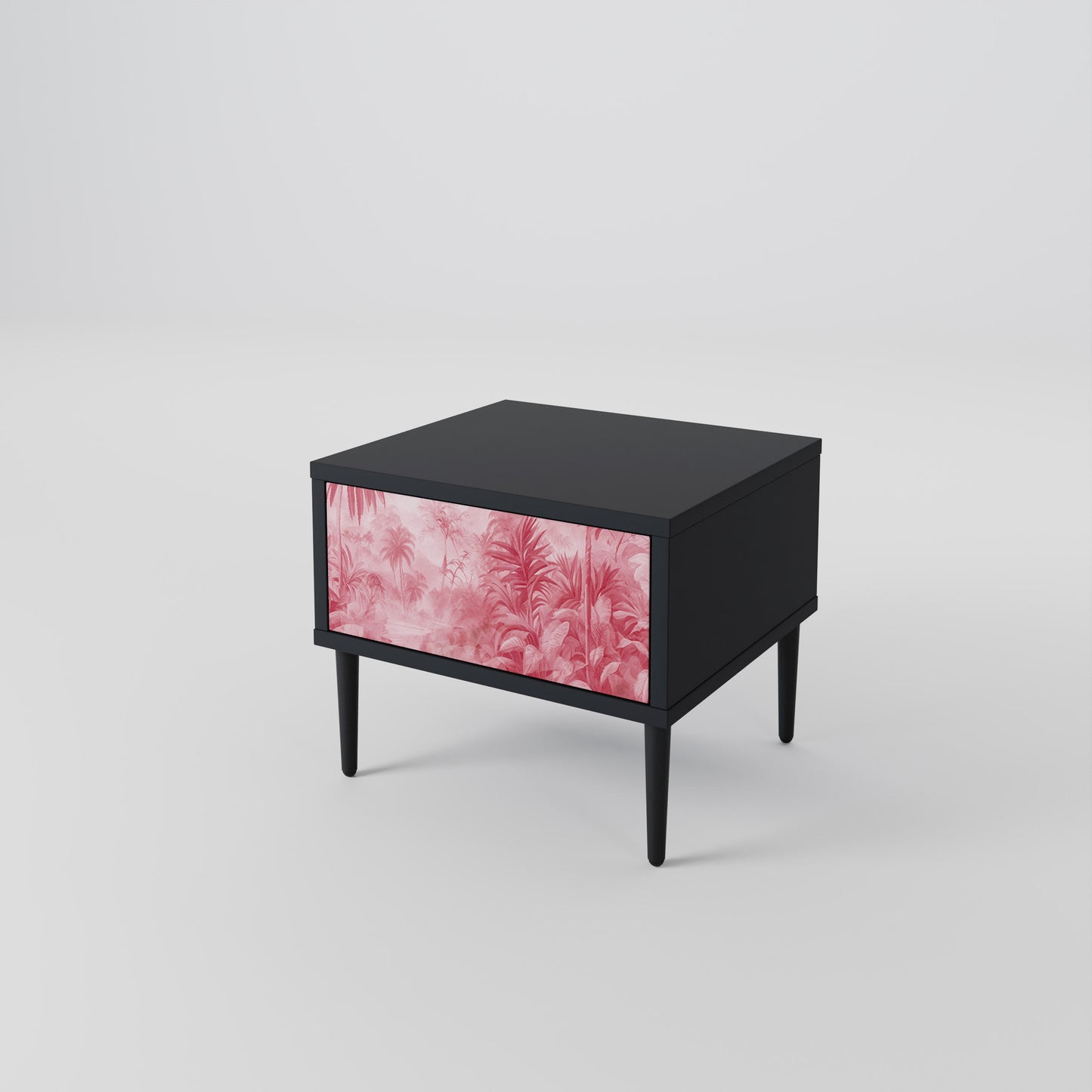 SWEET TROPICS Nightstand in Black Finish